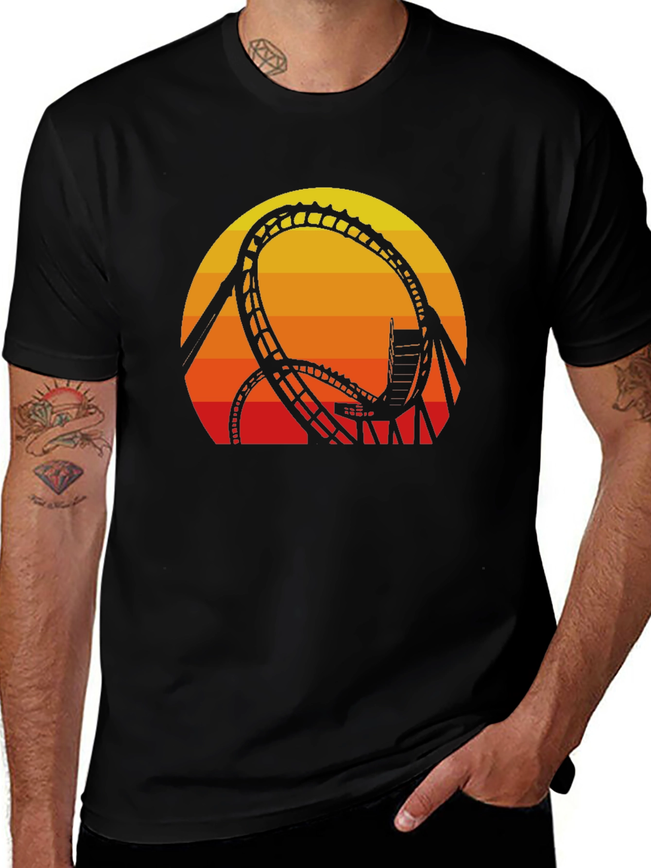 Sunset Coaster Graphic Tee