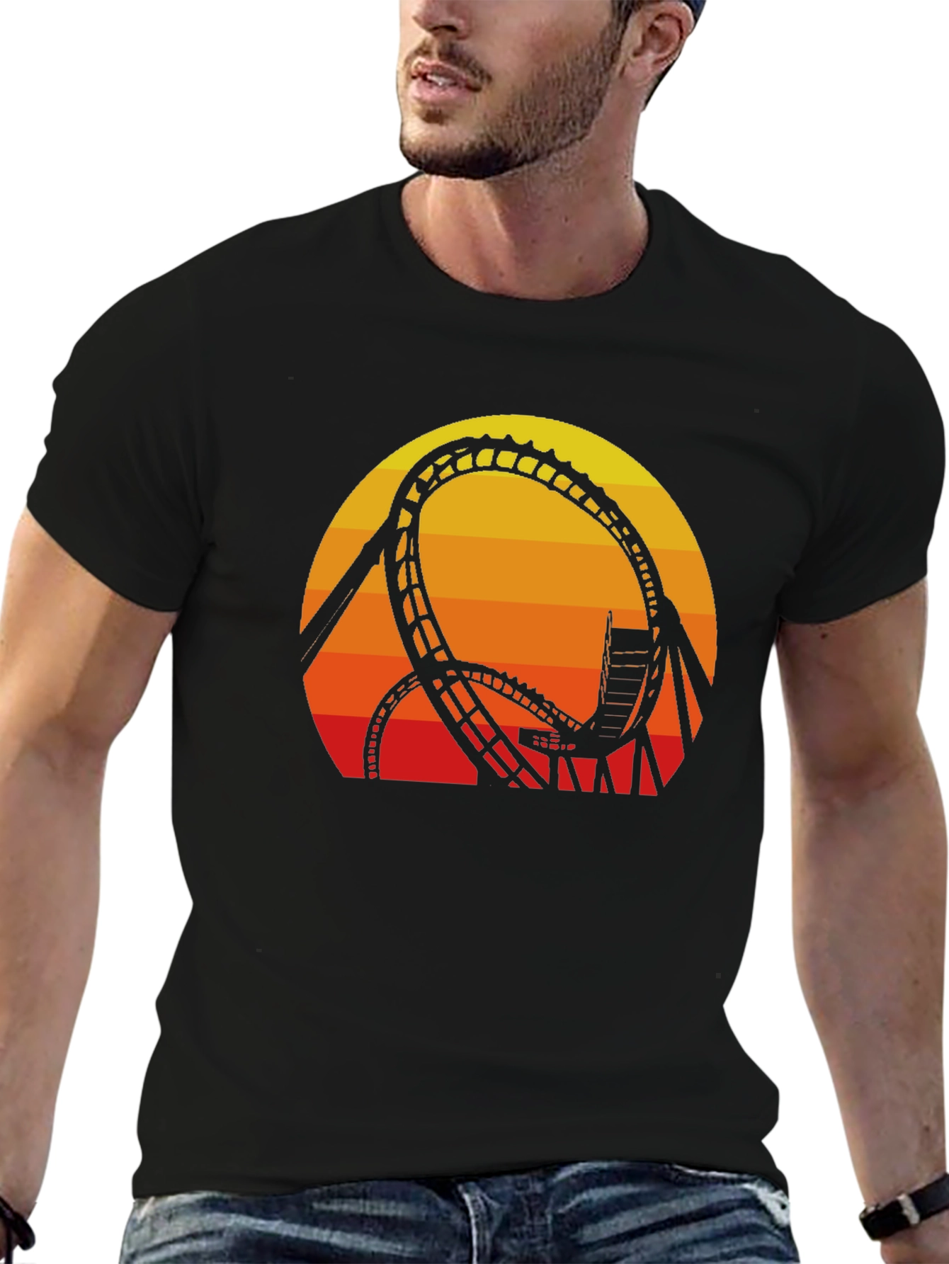 Sunset Coaster Graphic Tee