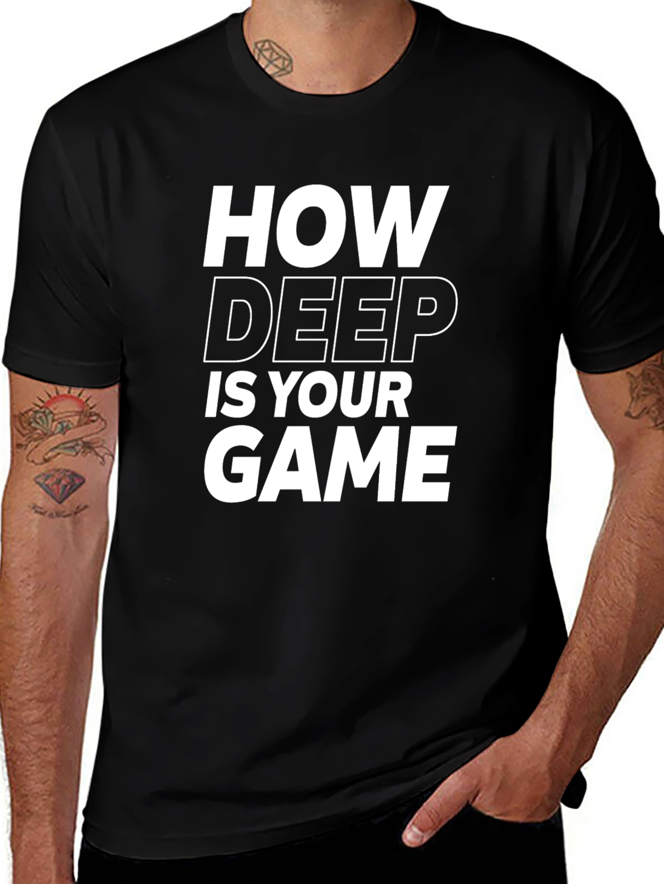 How Deep Is Your Game Graphic T-Shirt
