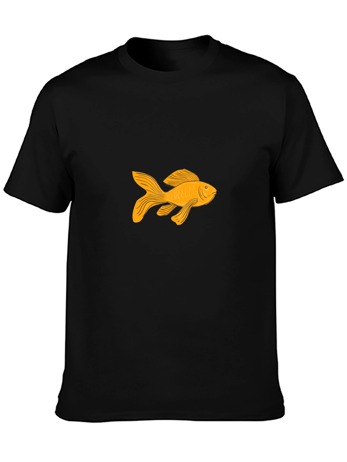 Goldfish Graphic Tee - Classic Black T-Shirt