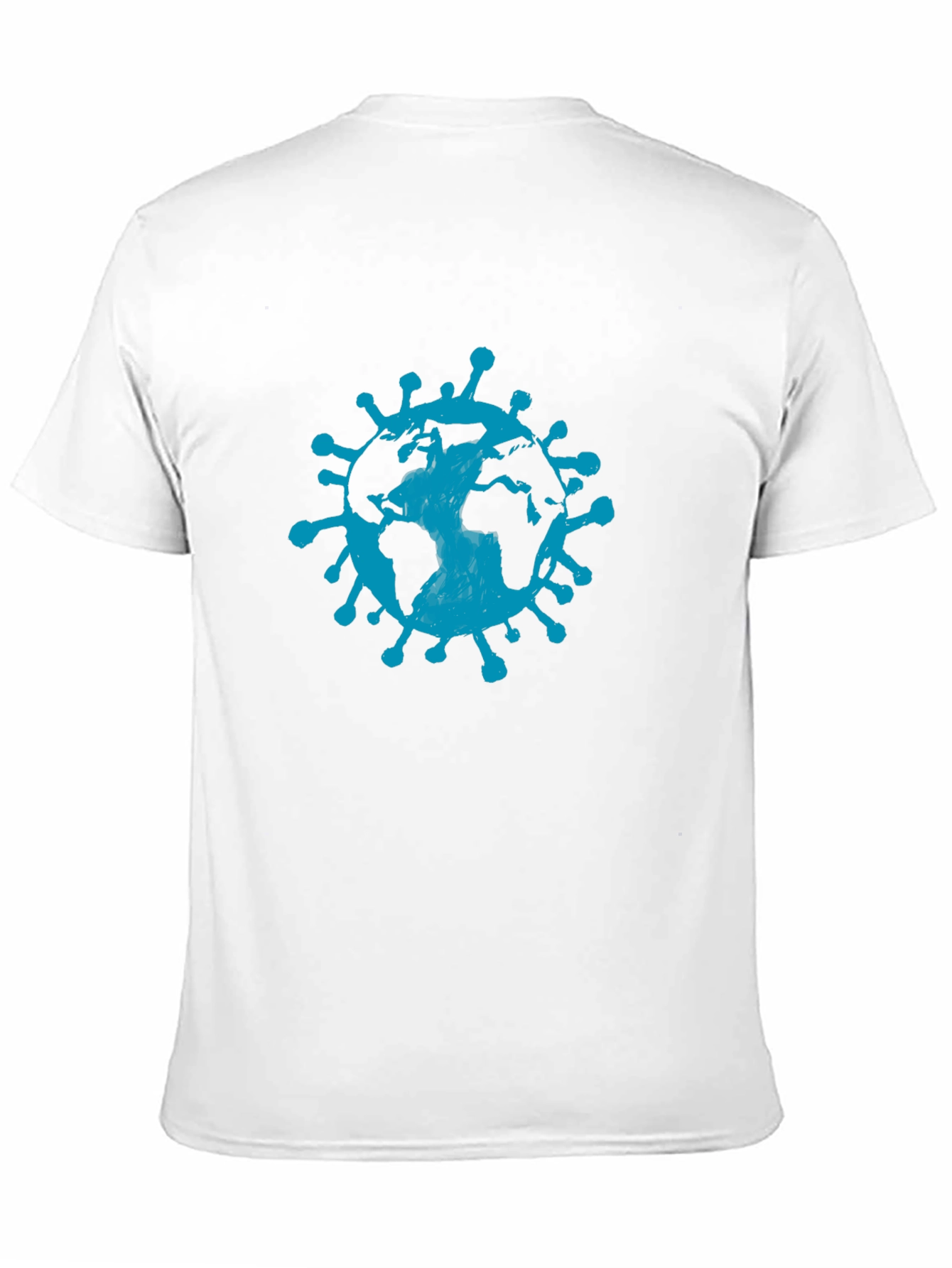 Earth Virus Graphic Tee - Black Short Sleeve