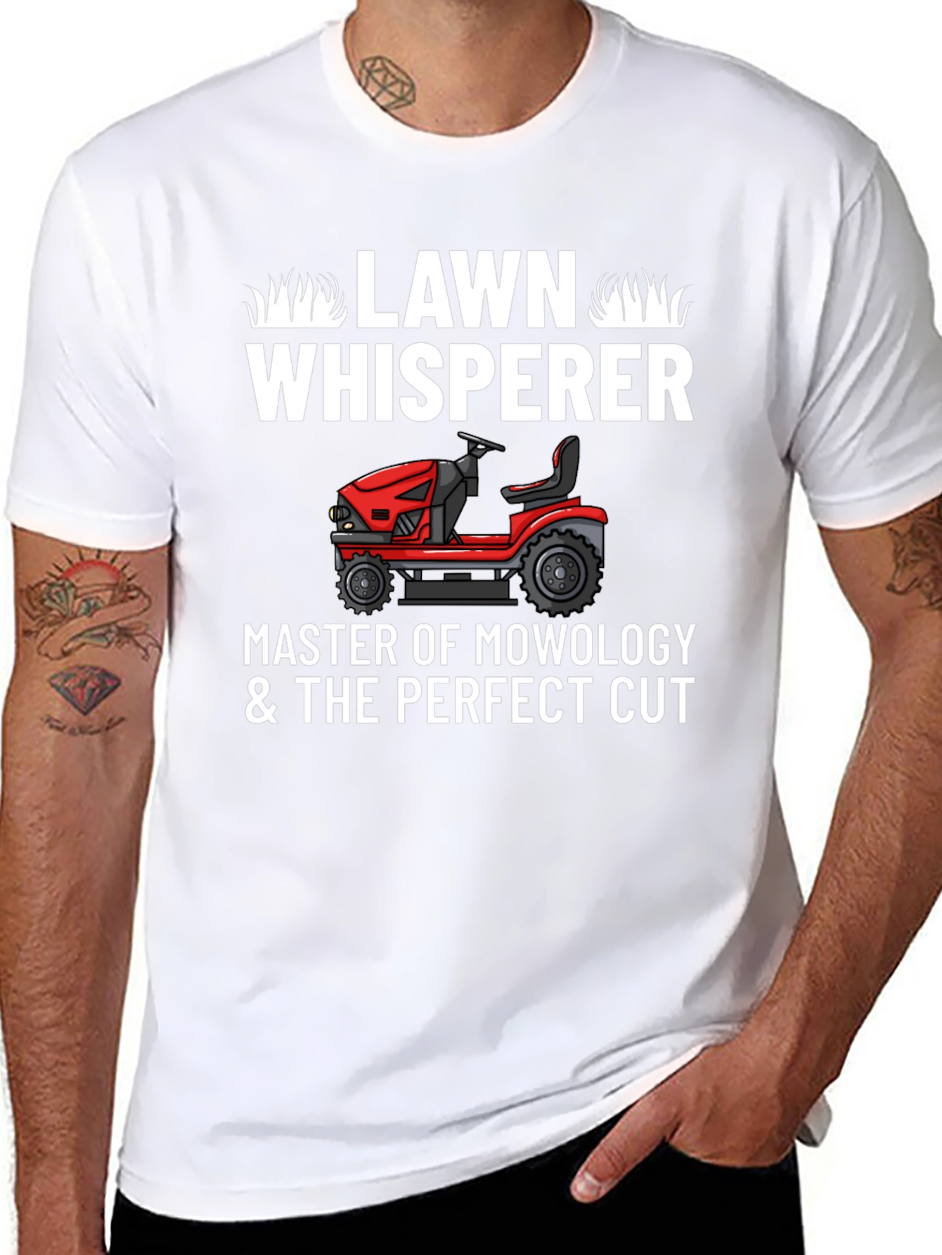 Lawn Whisperer T-Shirt - Mowing Master