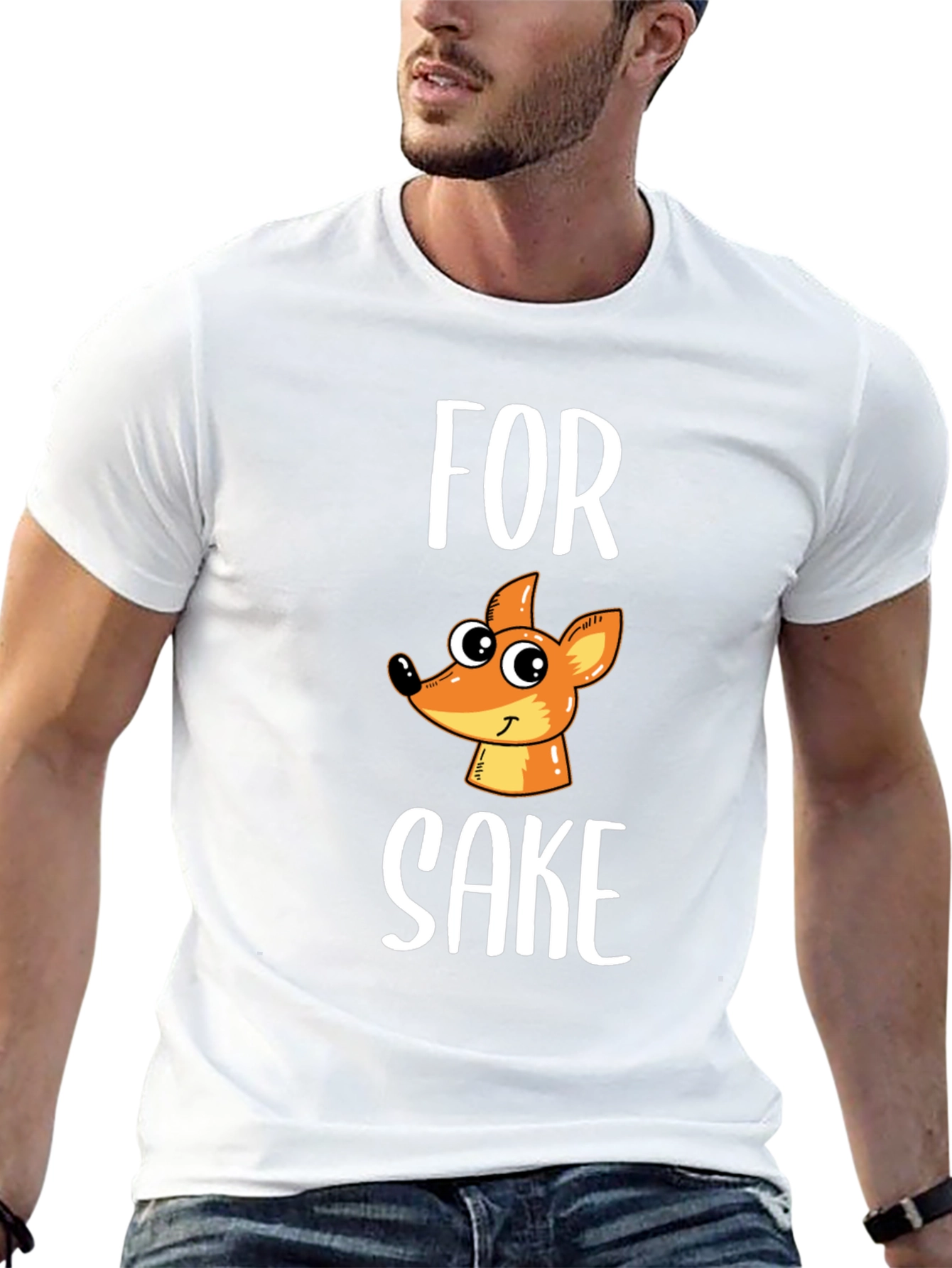 For Fox Sake Funny T-Shirt
