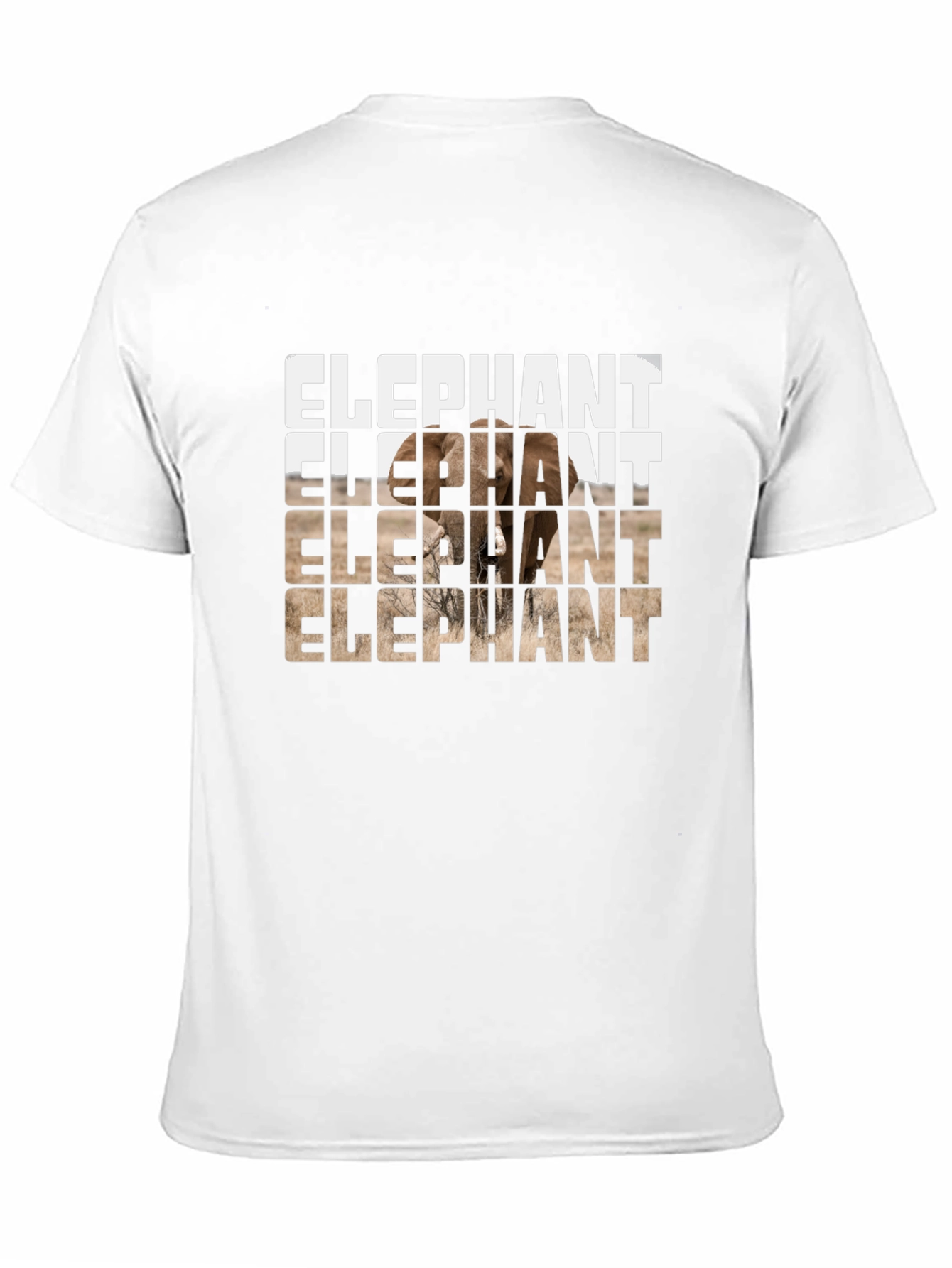Elephant Graphic Print Tee