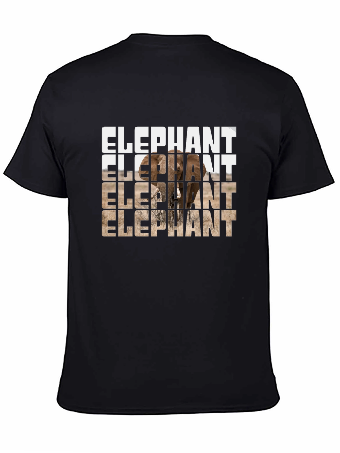 Elephant Graphic Print Tee