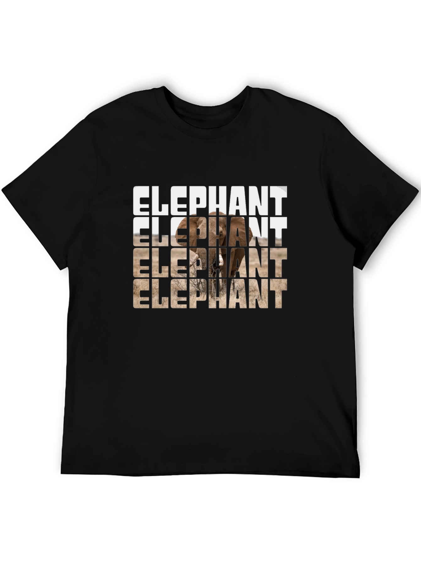Elephant Graphic Print Tee