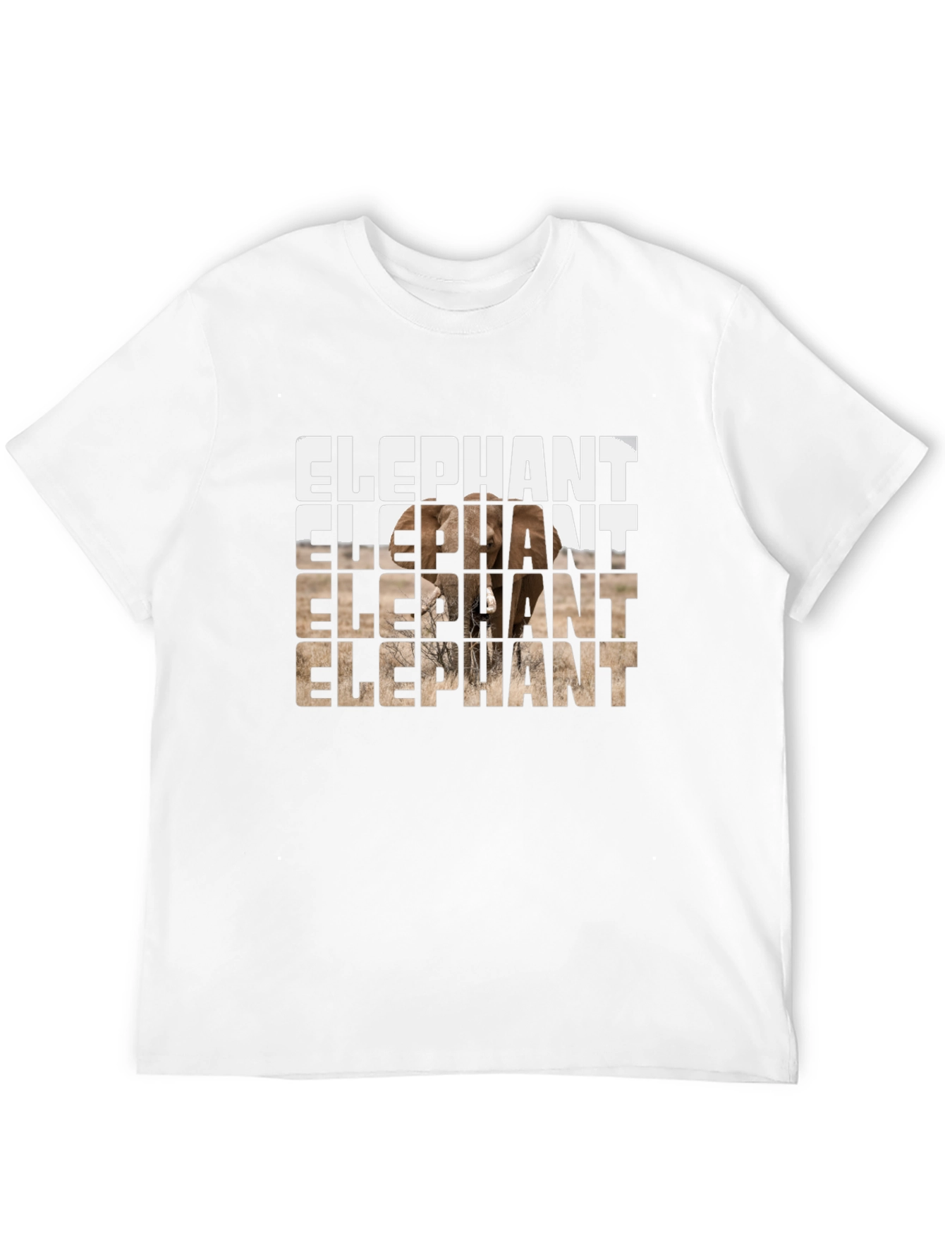 Elephant Graphic Print Tee