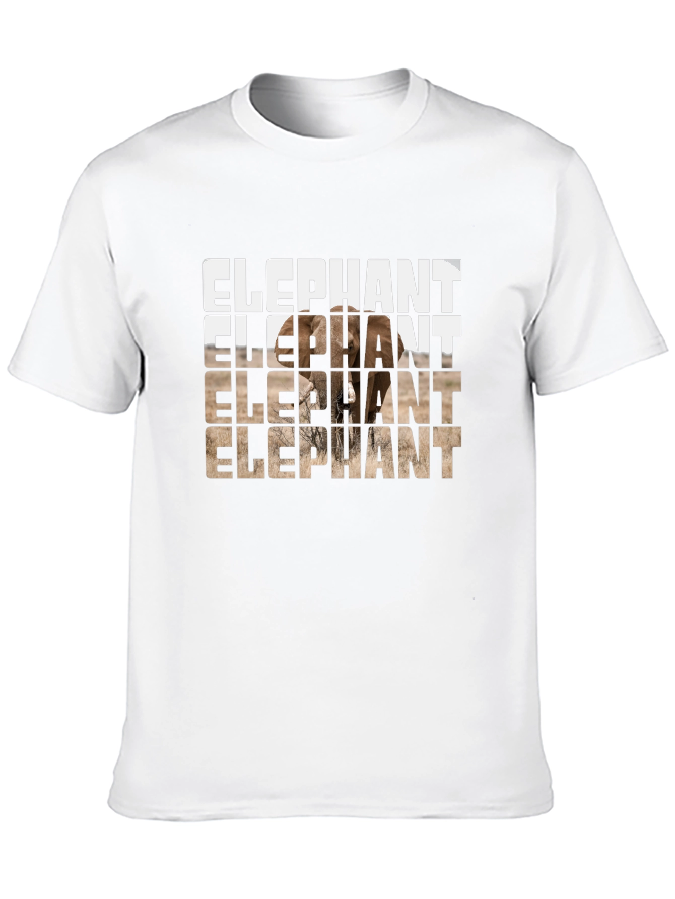 Elephant Graphic Print Tee