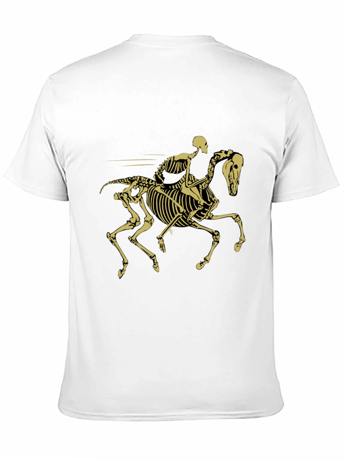 Skeleton Rider Black Graphic Tee