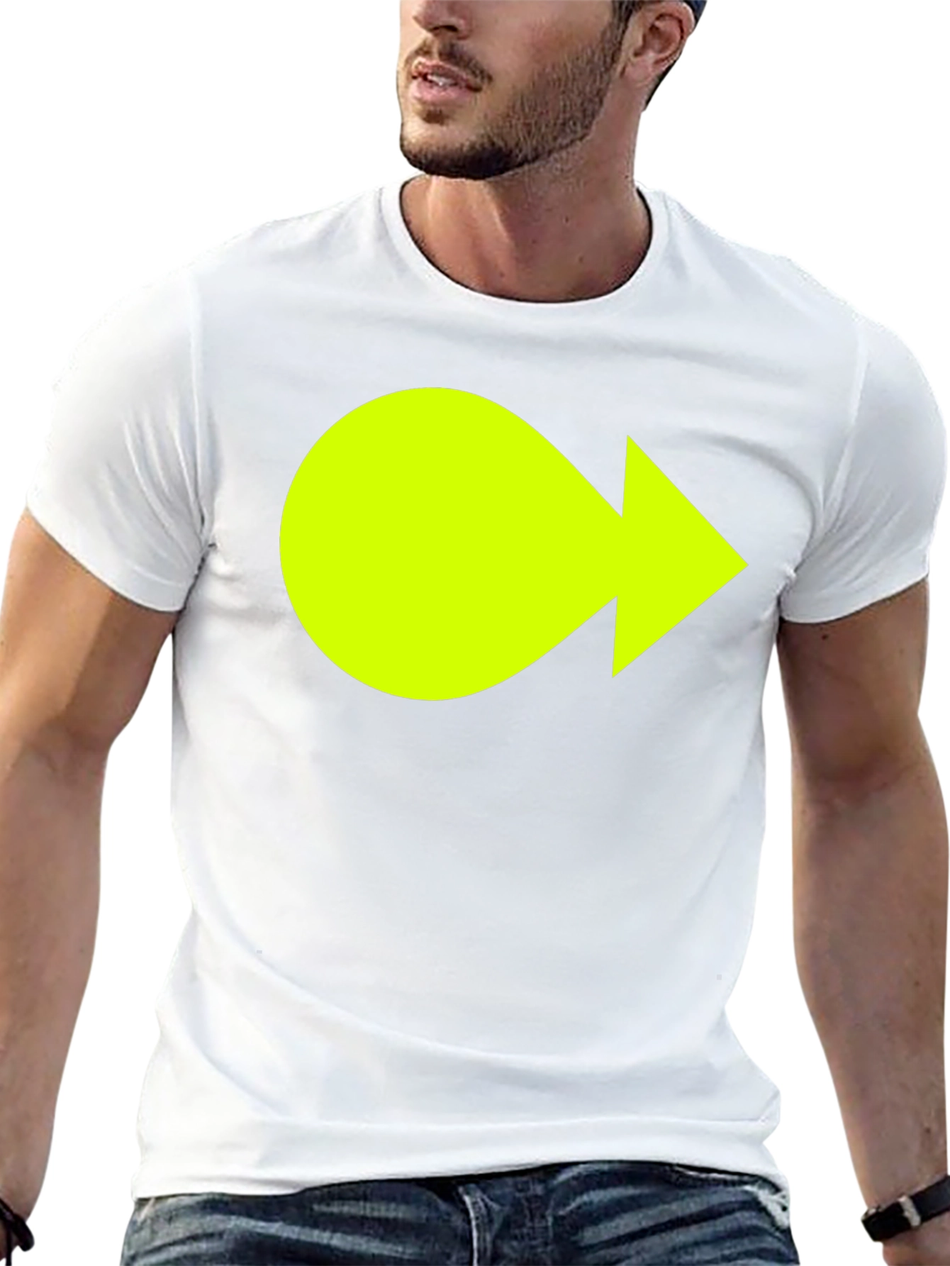 Arrow Graphic Tee - Modern Style