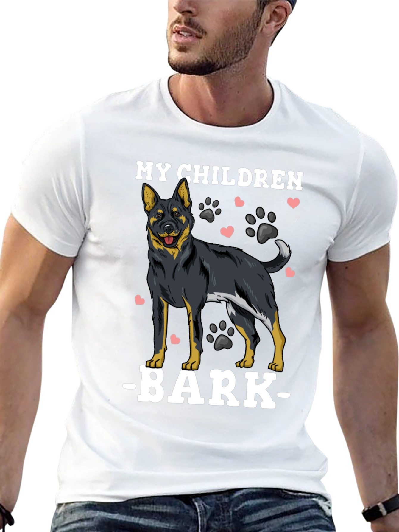 My Children Bark Dog T-Shirt