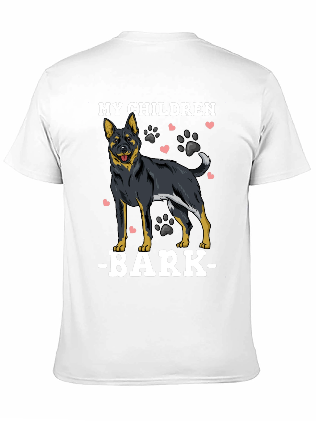 My Children Bark Dog T-Shirt