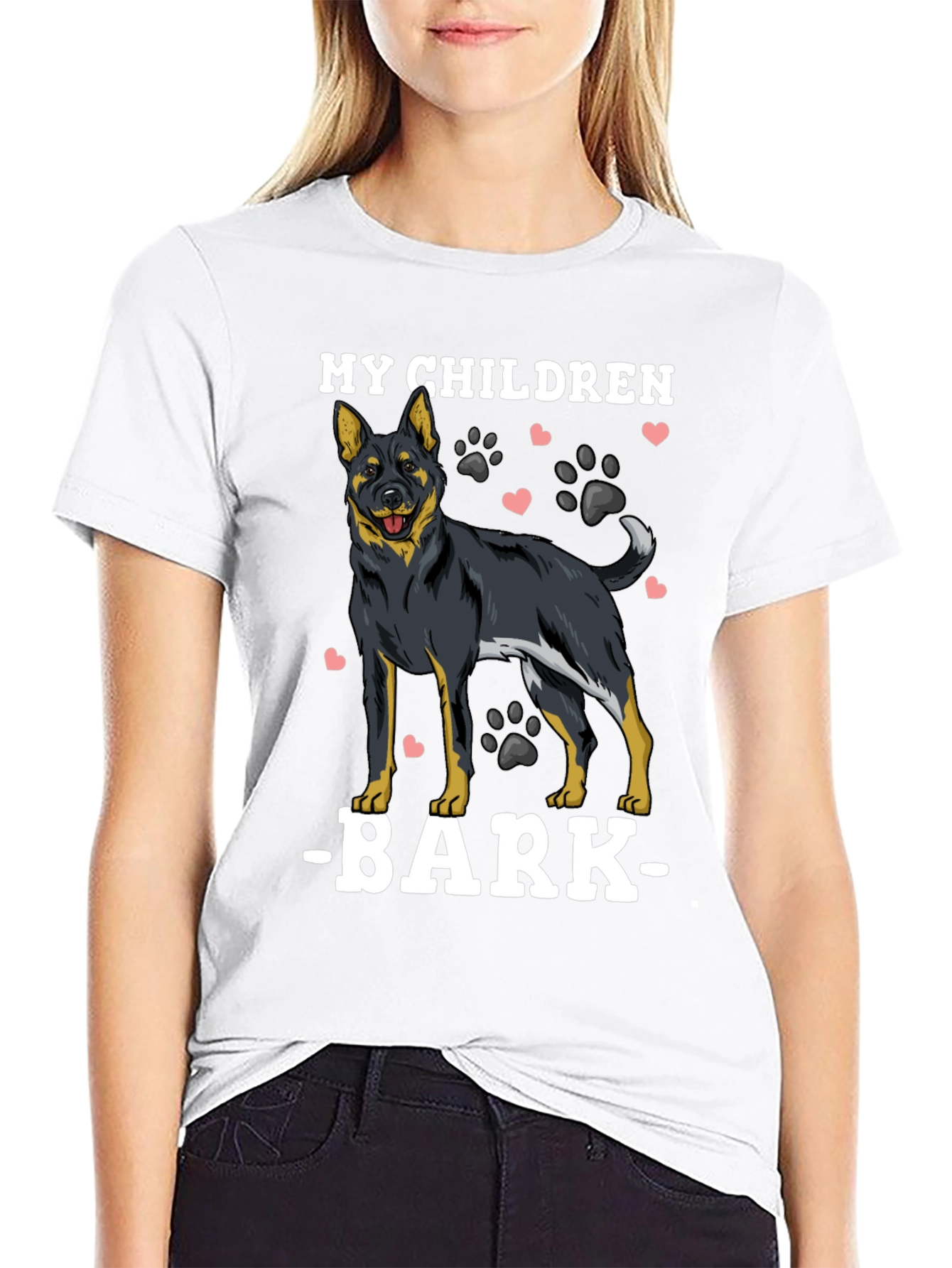 My Children Bark Dog T-Shirt