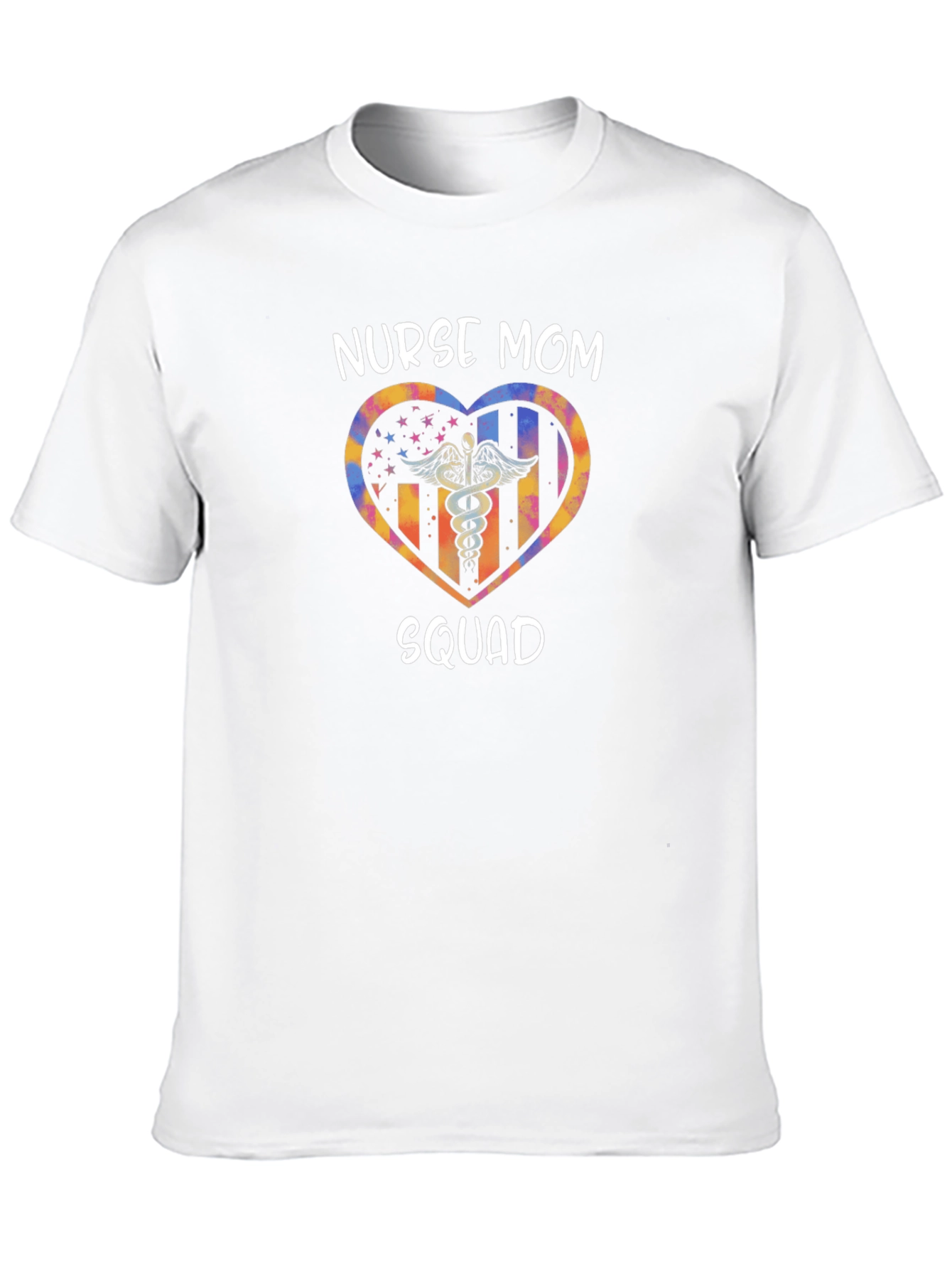 Nurse Mom Squad Graphic T-Shirt