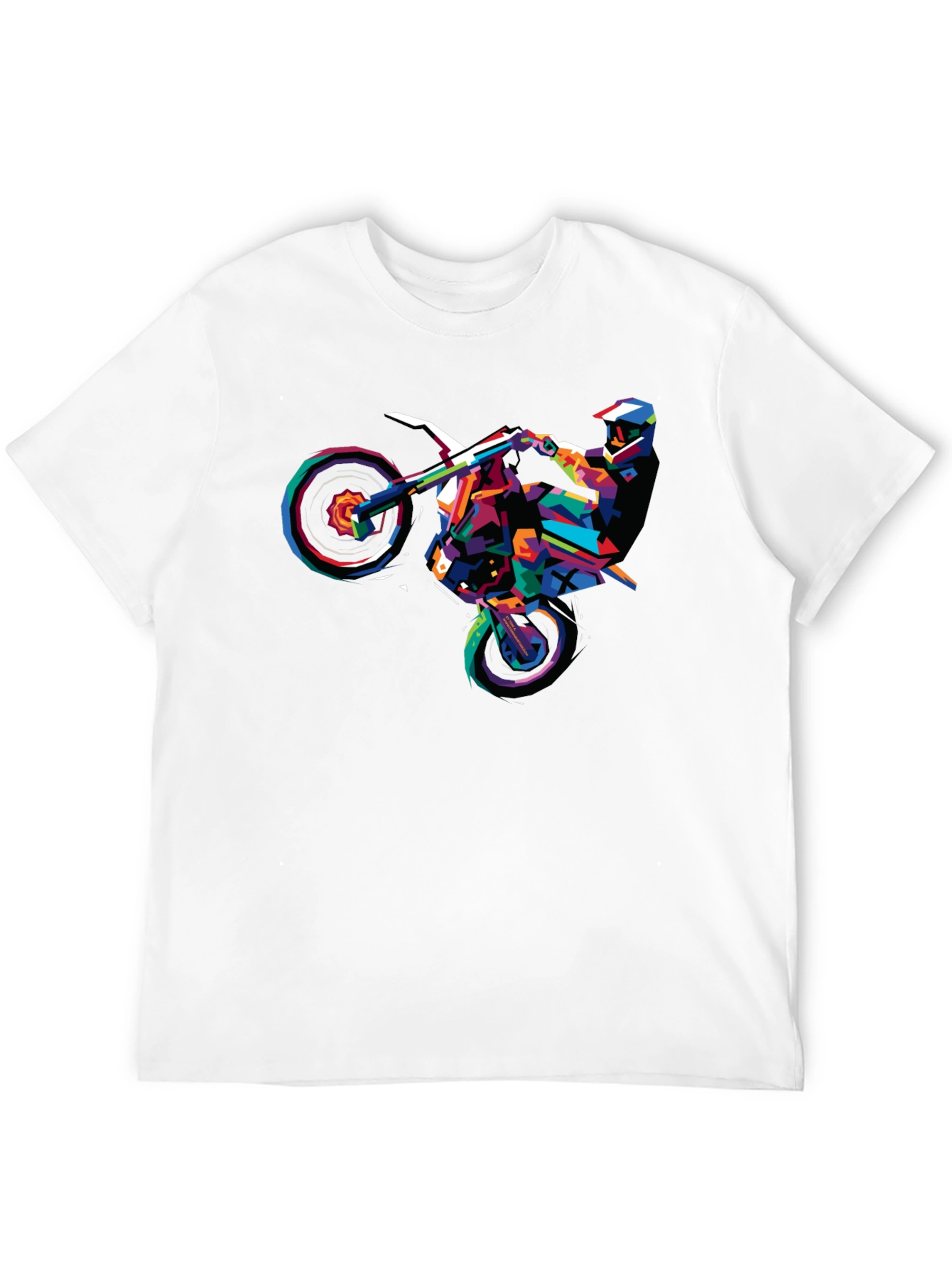 Colorful Motorcross T-Shirt