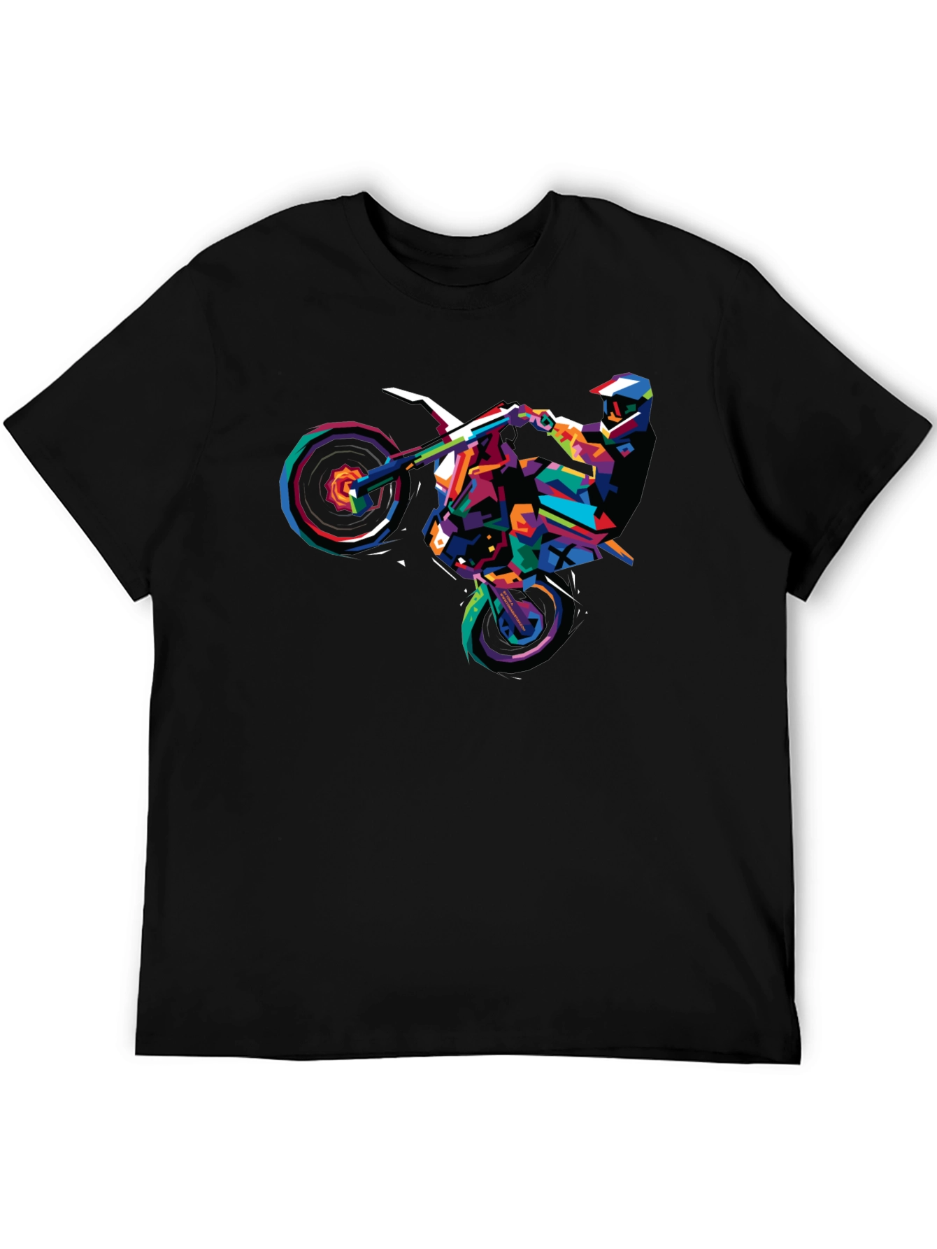 Colorful Motorcross T-Shirt