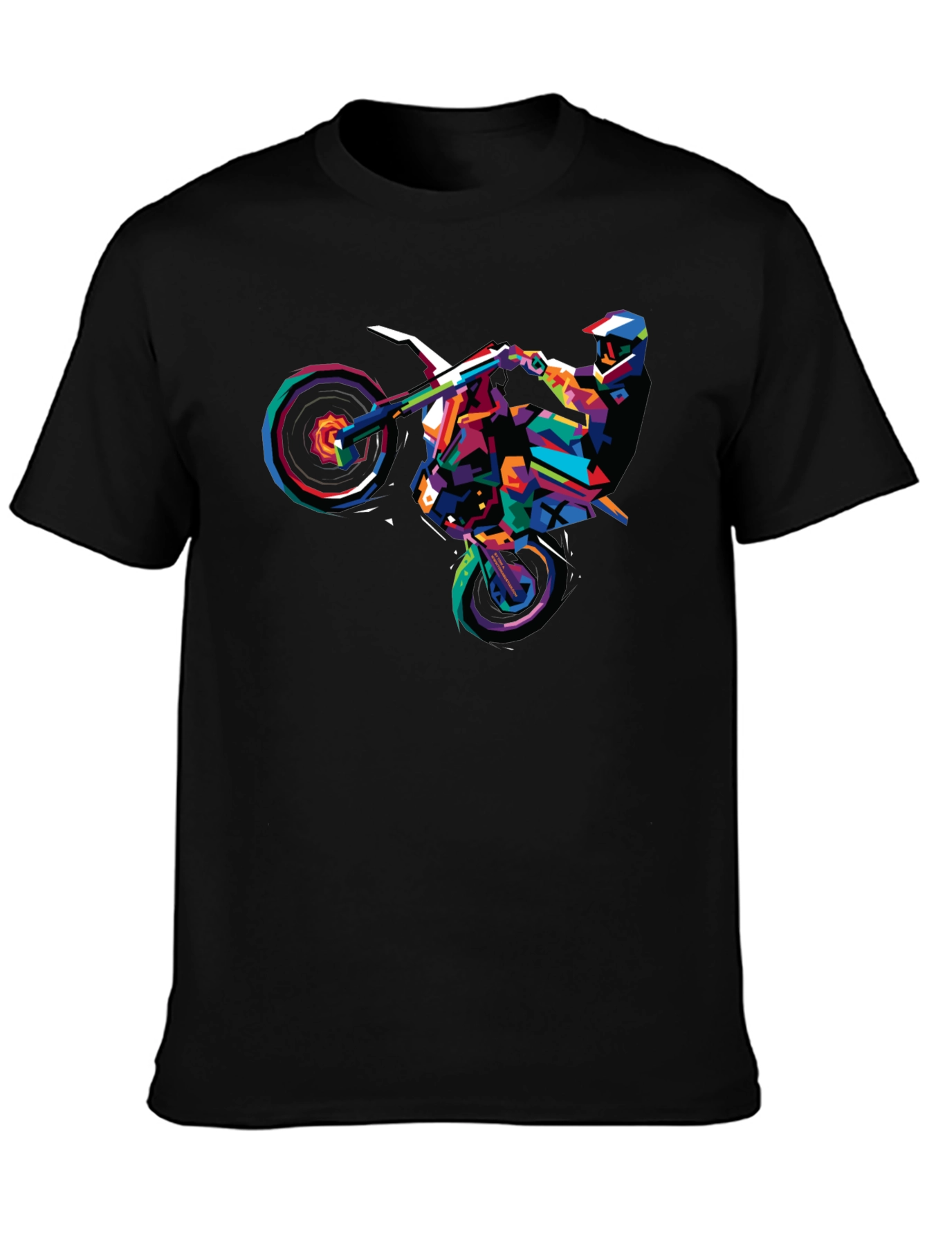 Colorful Motorcross T-Shirt