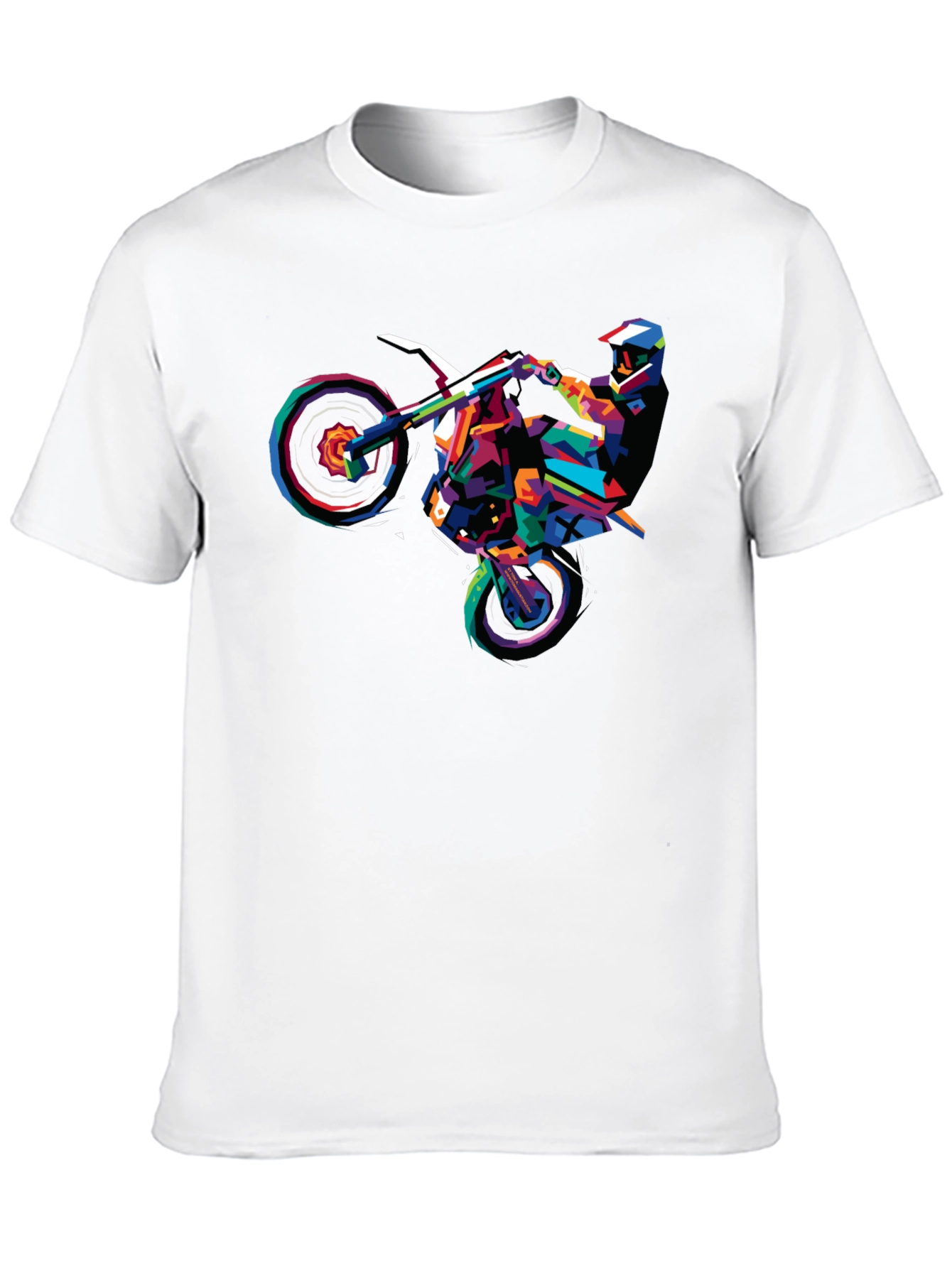 Colorful Motorcross T-Shirt