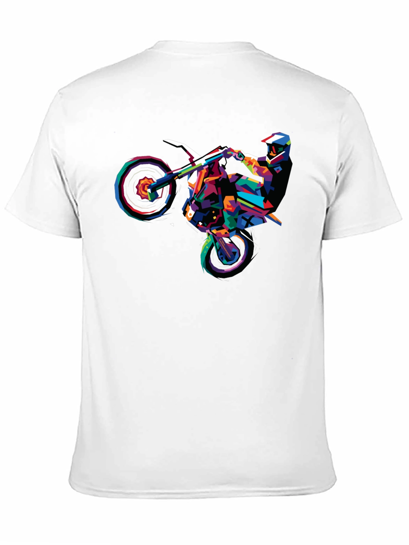 Colorful Motorcross T-Shirt