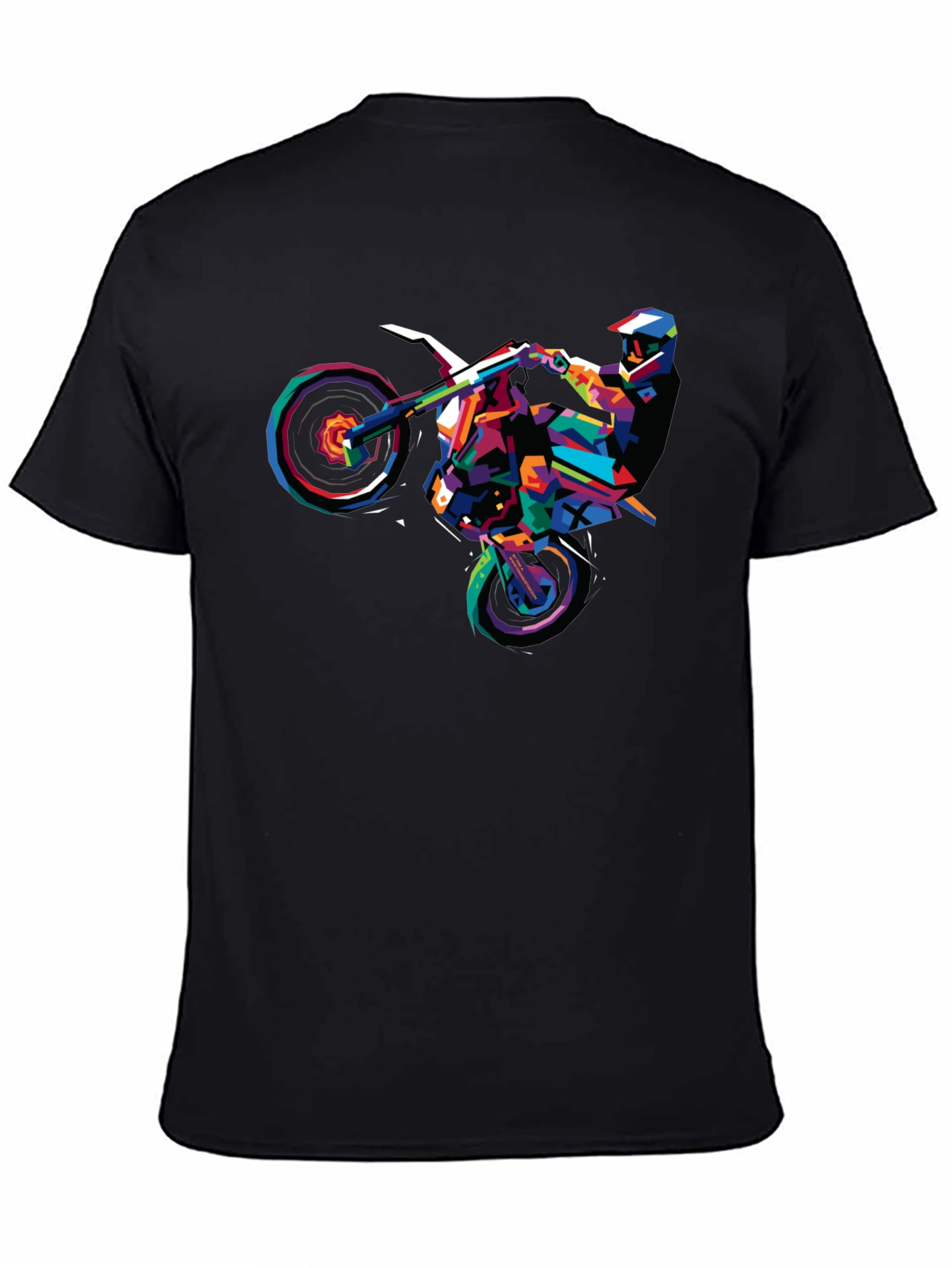 Colorful Motorcross T-Shirt