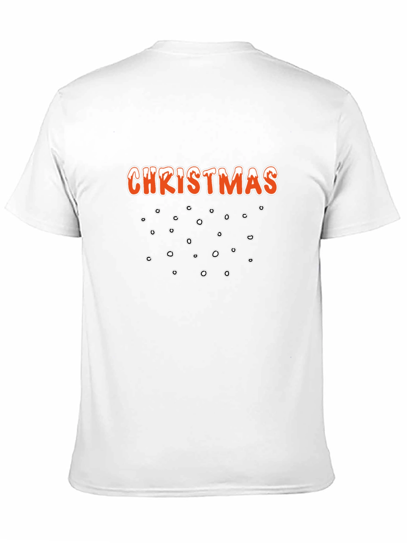 Christmas Snowflakes Crew Neck T-Shirt