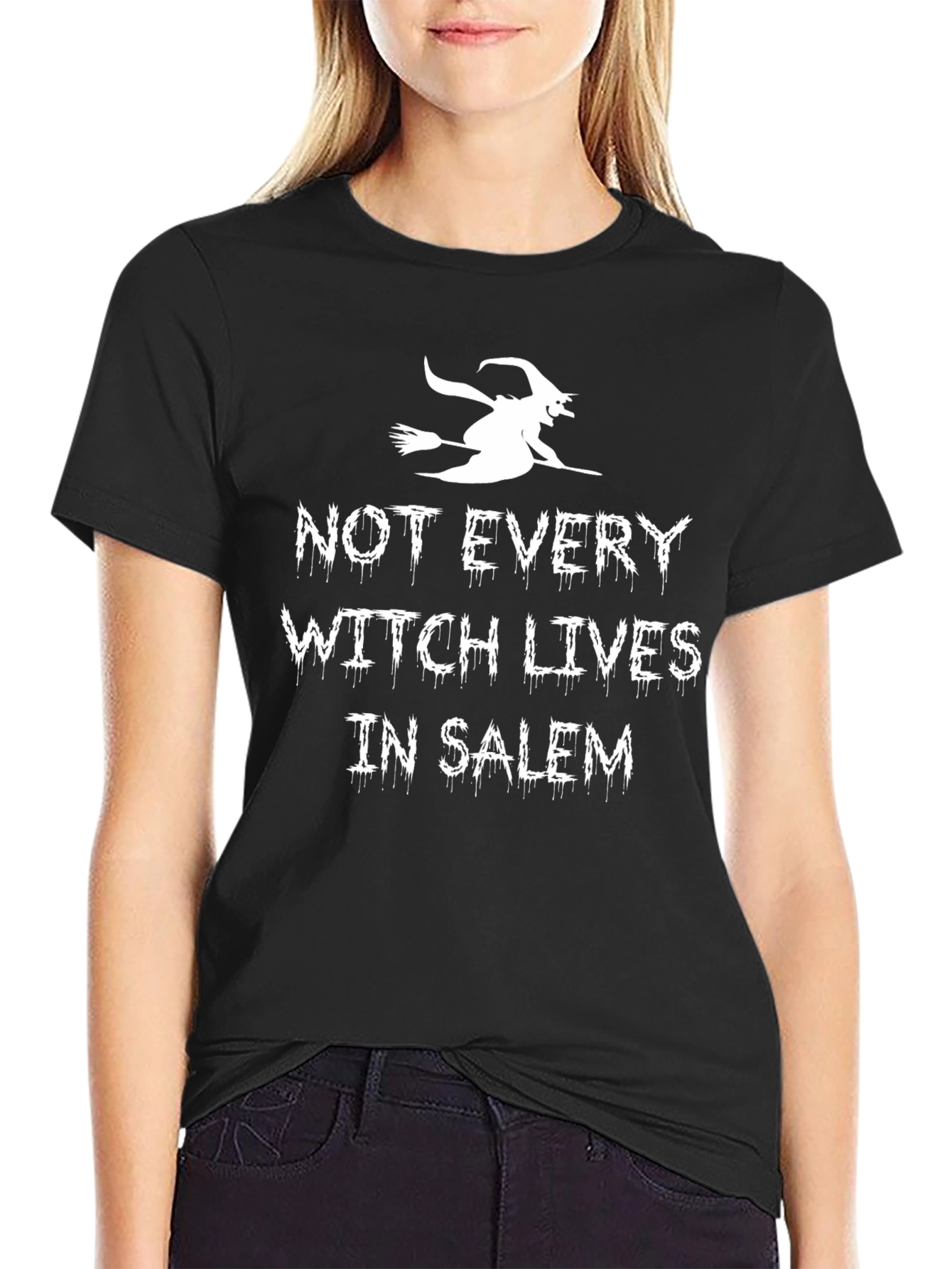 Not Every Witch Lives in Salem Halloween T-Shirt