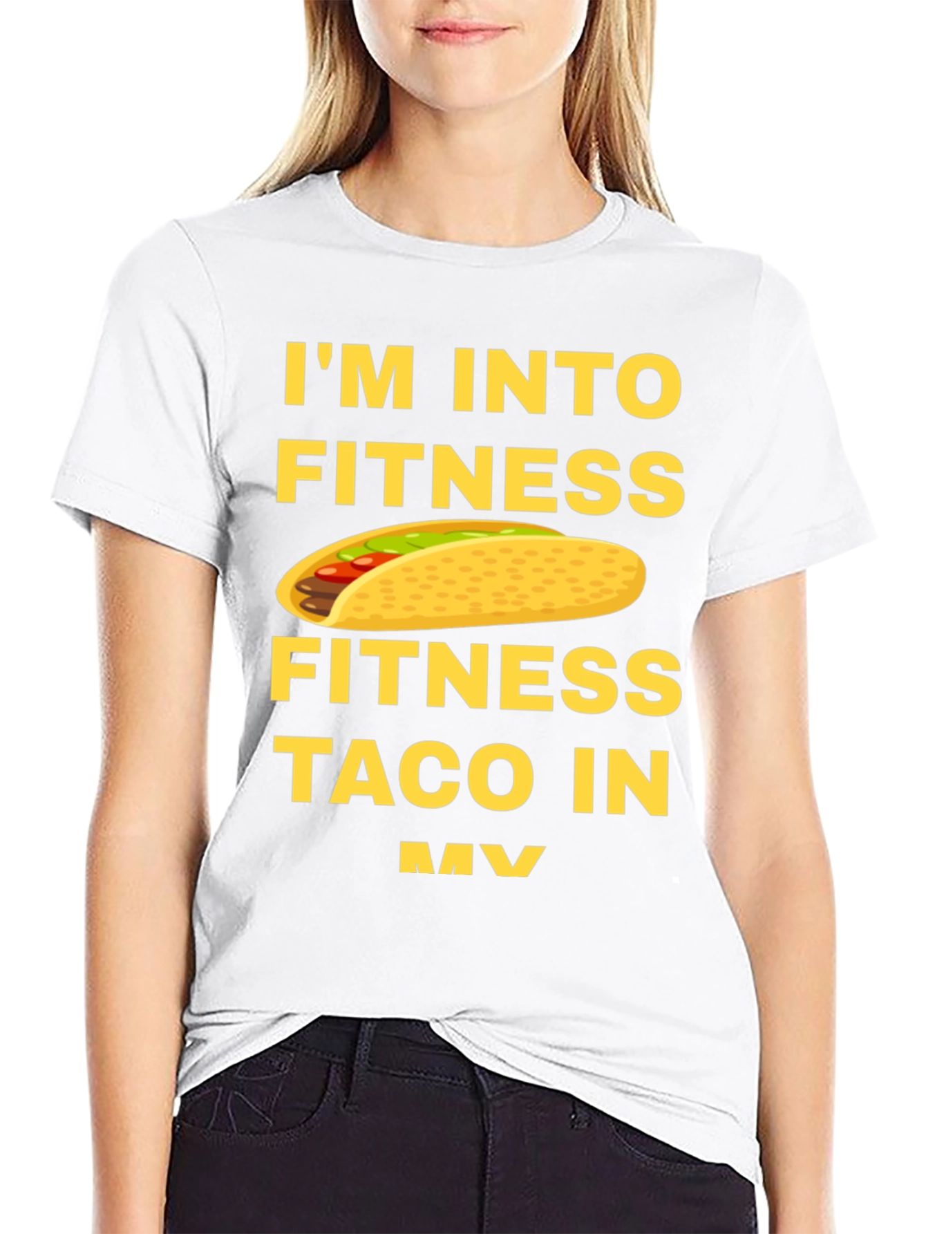 Fitness Taco Graphic Tee - Foodie Fun