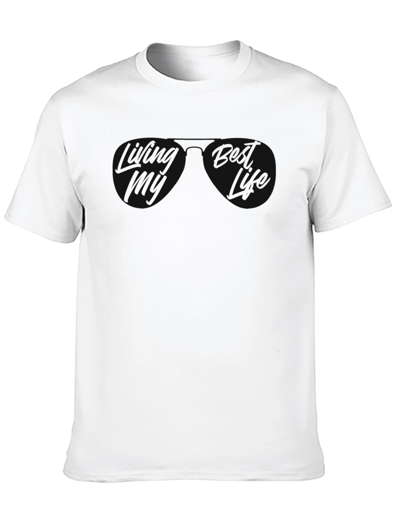 Mens Plain Black T-Shirt