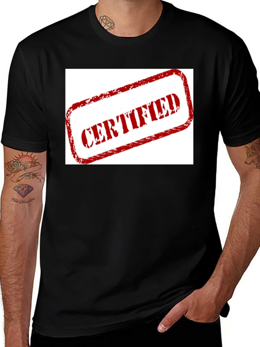 Certified Black T-Shirt