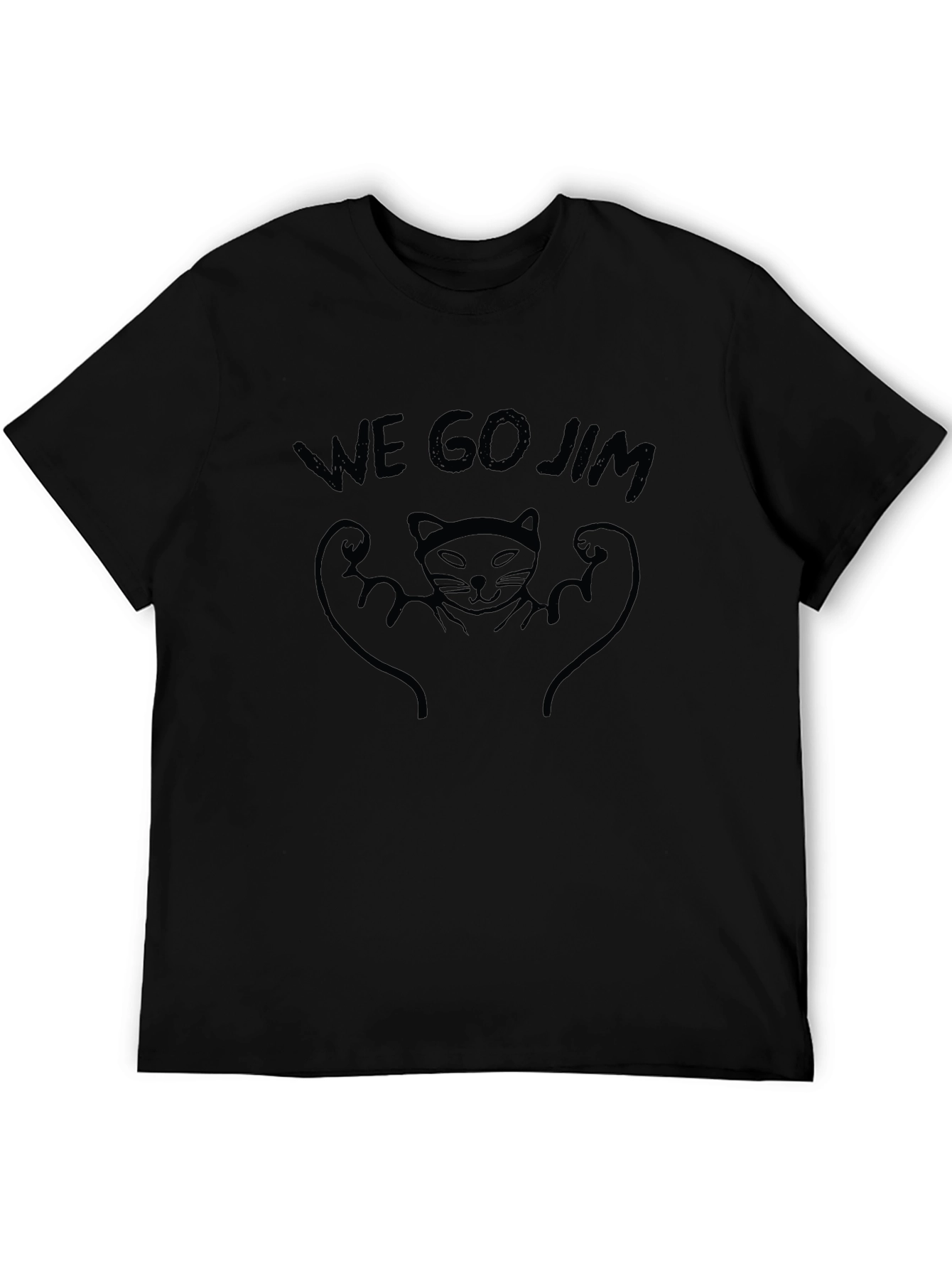 We Go Jim Cat Workout T-Shirt