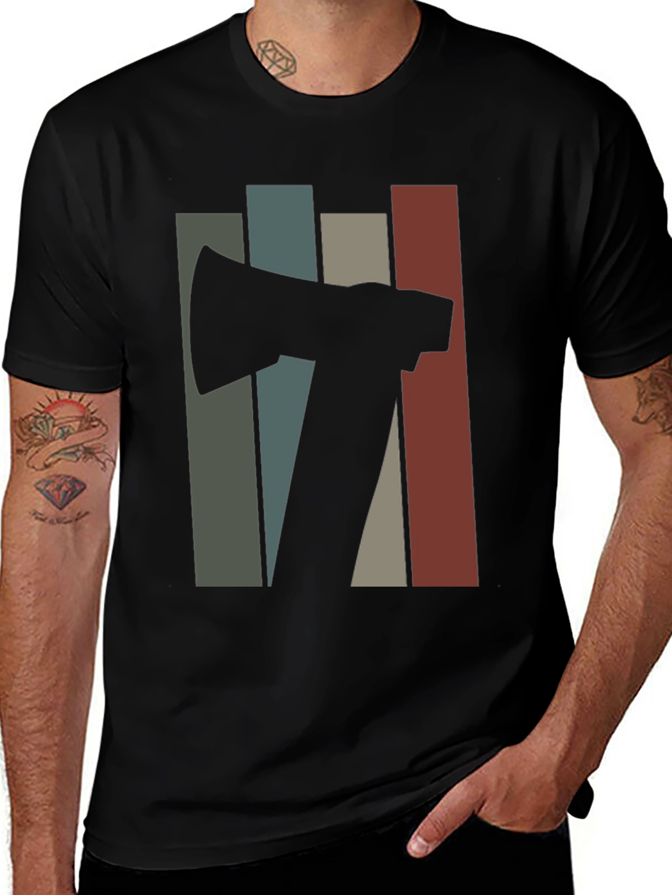 Axe Graphic Tee - Lumberjack Style