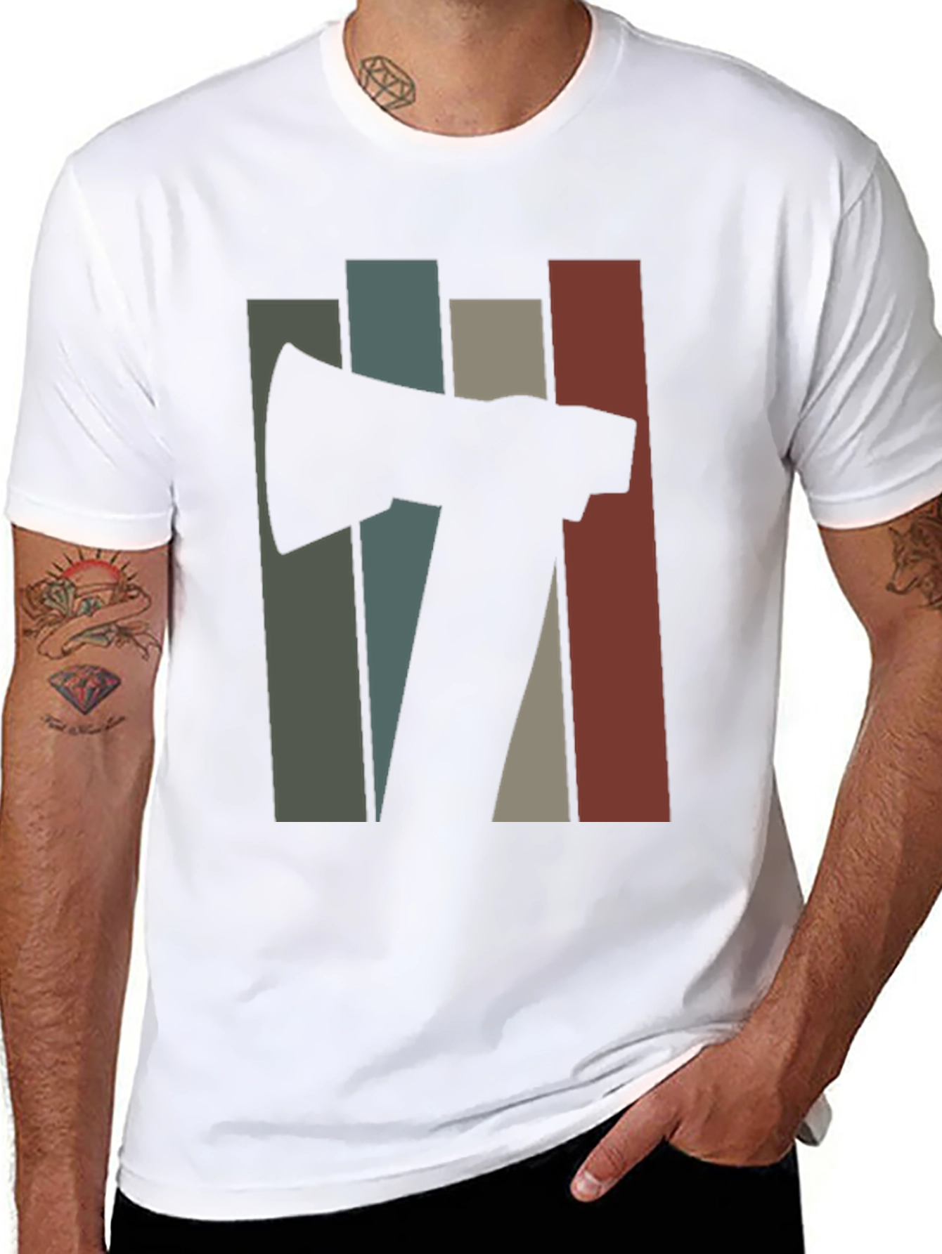 Axe Graphic Tee - Lumberjack Style