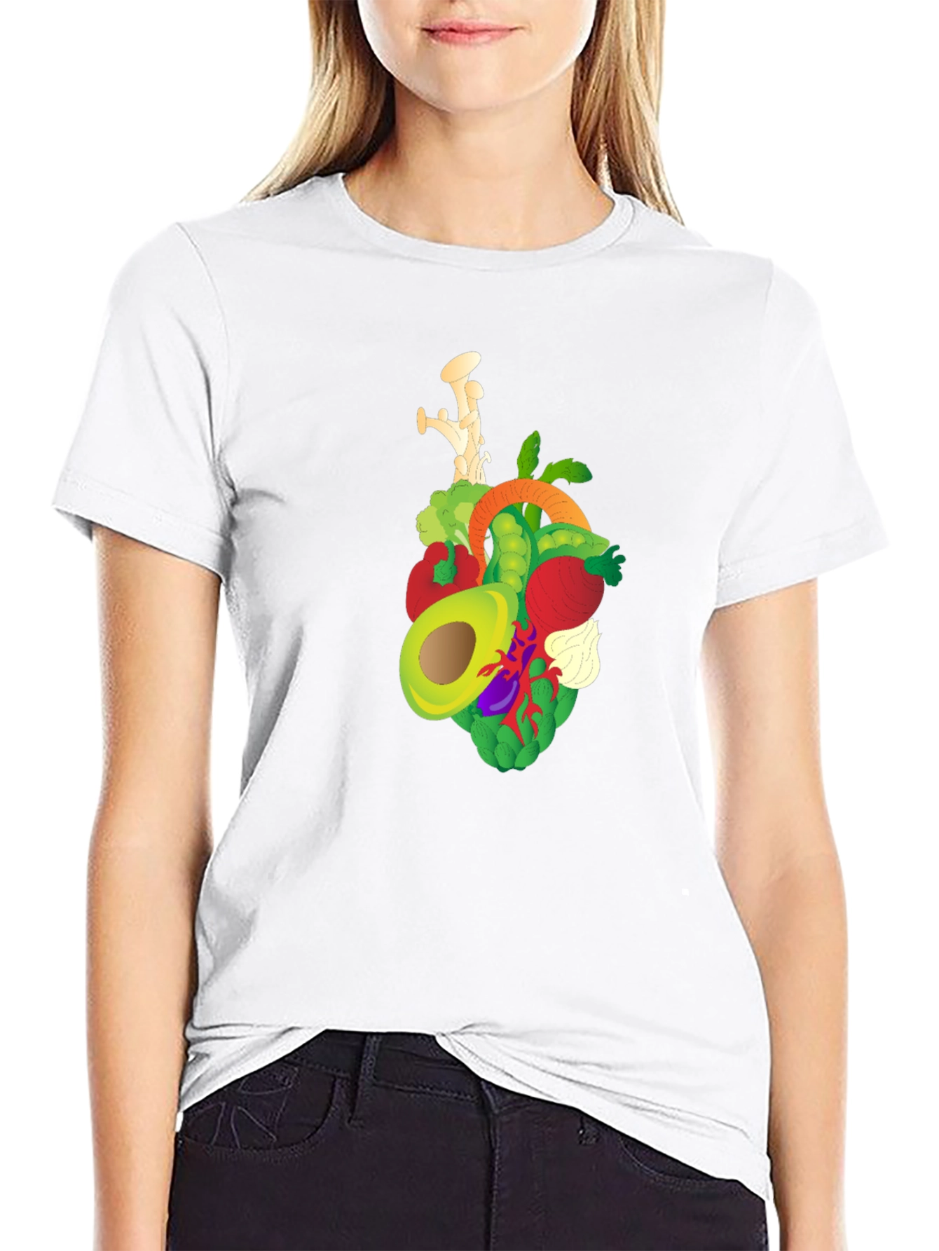 Healthy Heart Vegan T-Shirt