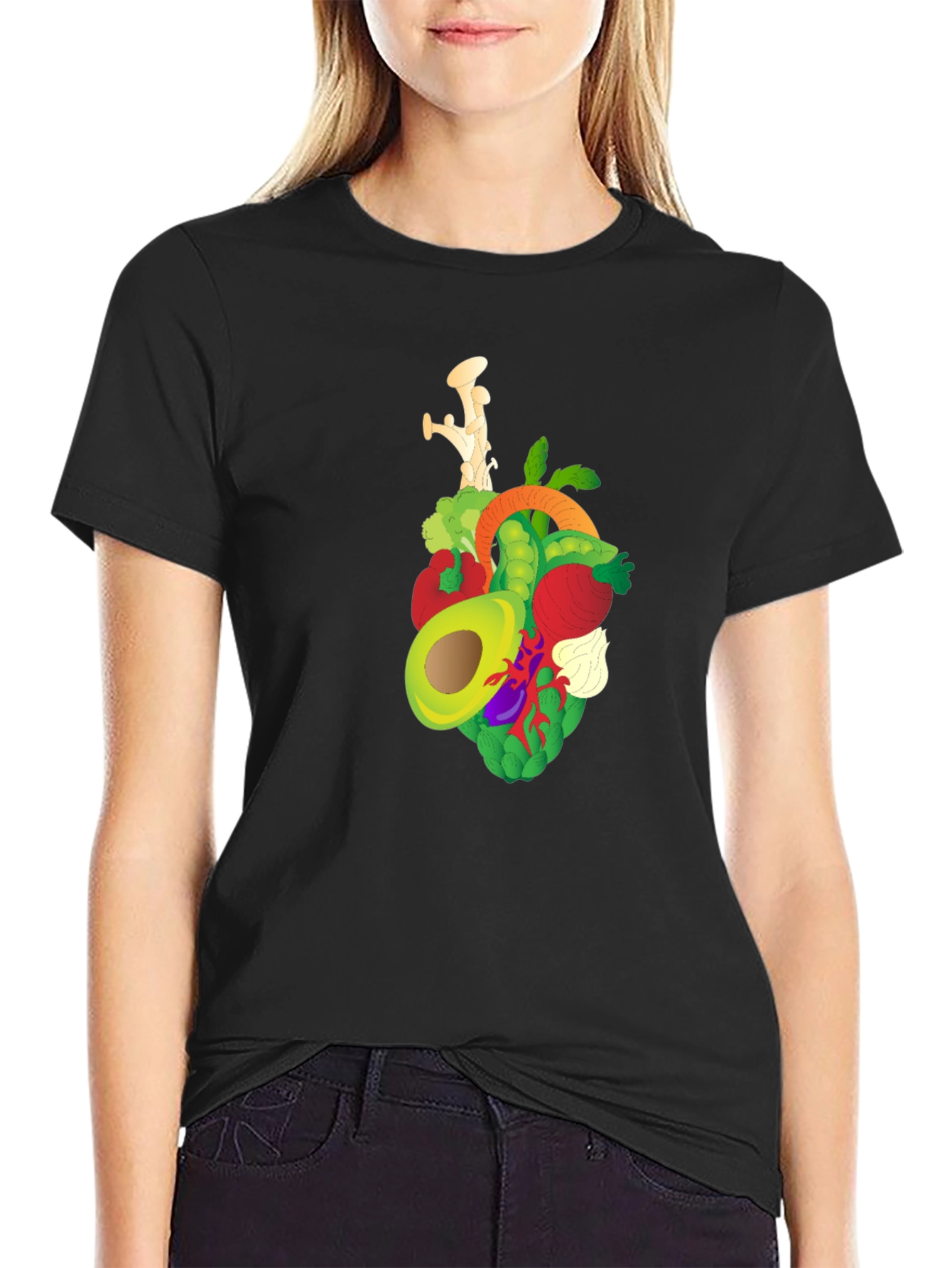 Healthy Heart Vegan T-Shirt