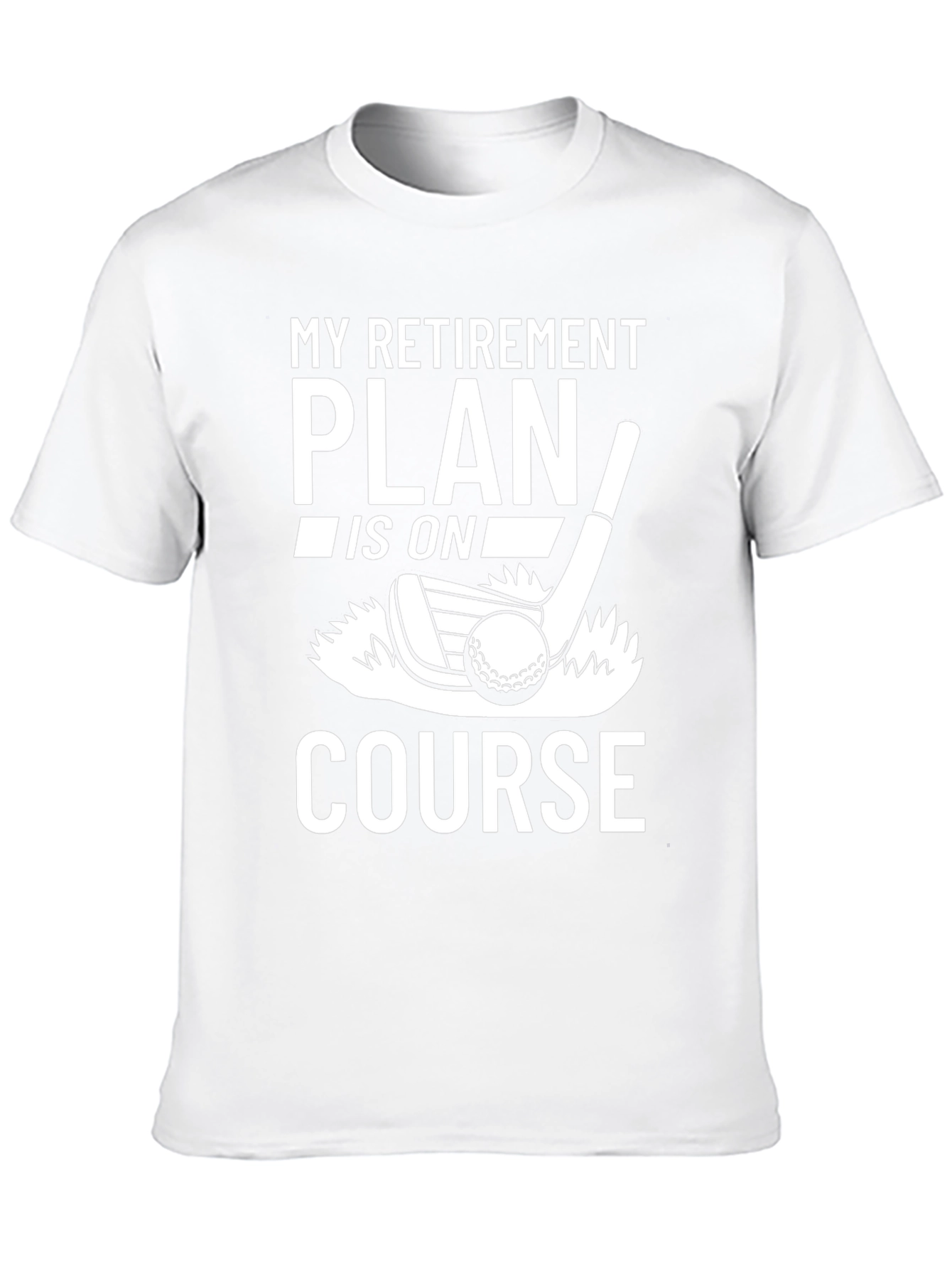 Funny Golf Retirement Plan T-Shirt