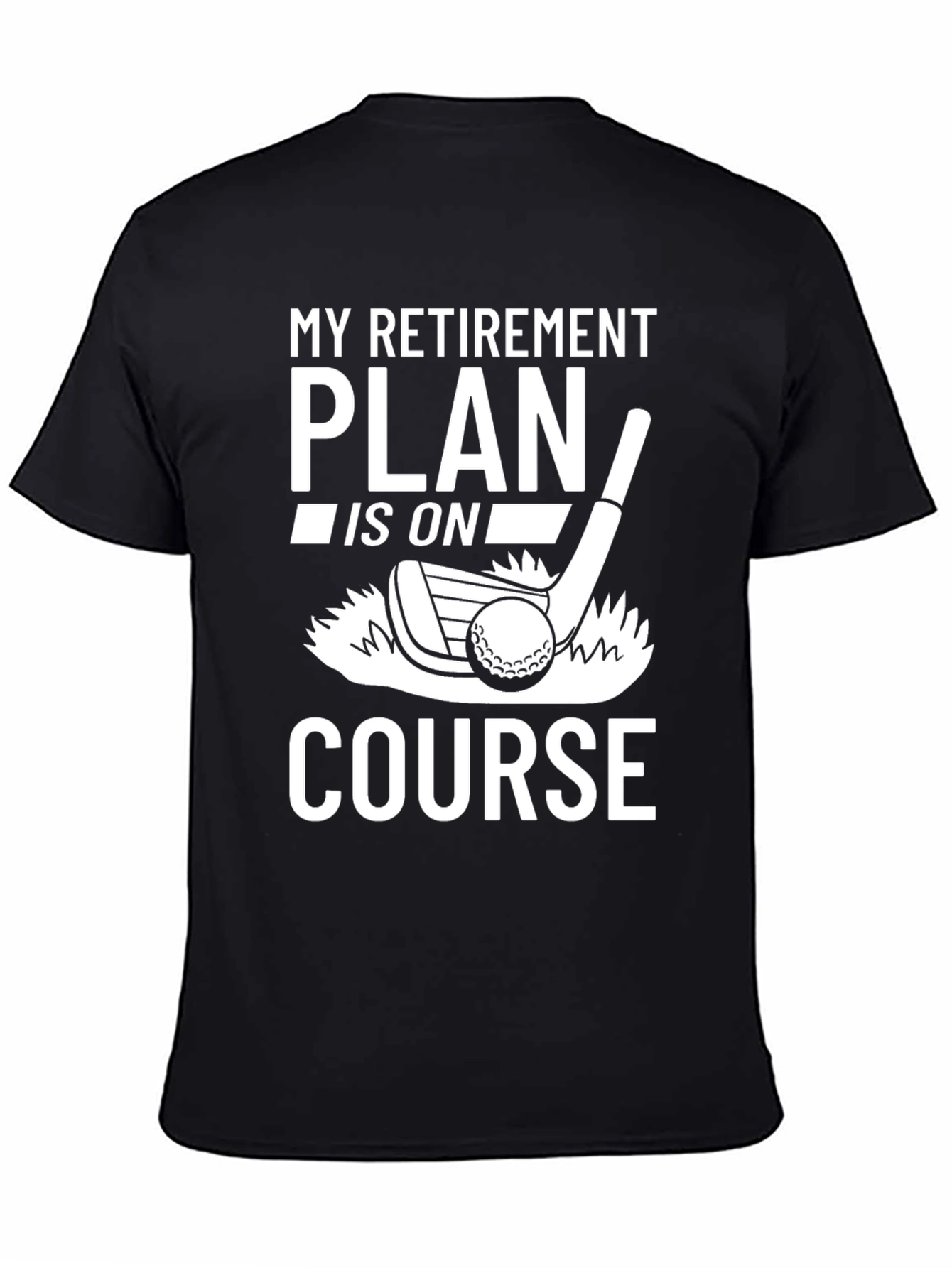 Funny Golf Retirement Plan T-Shirt