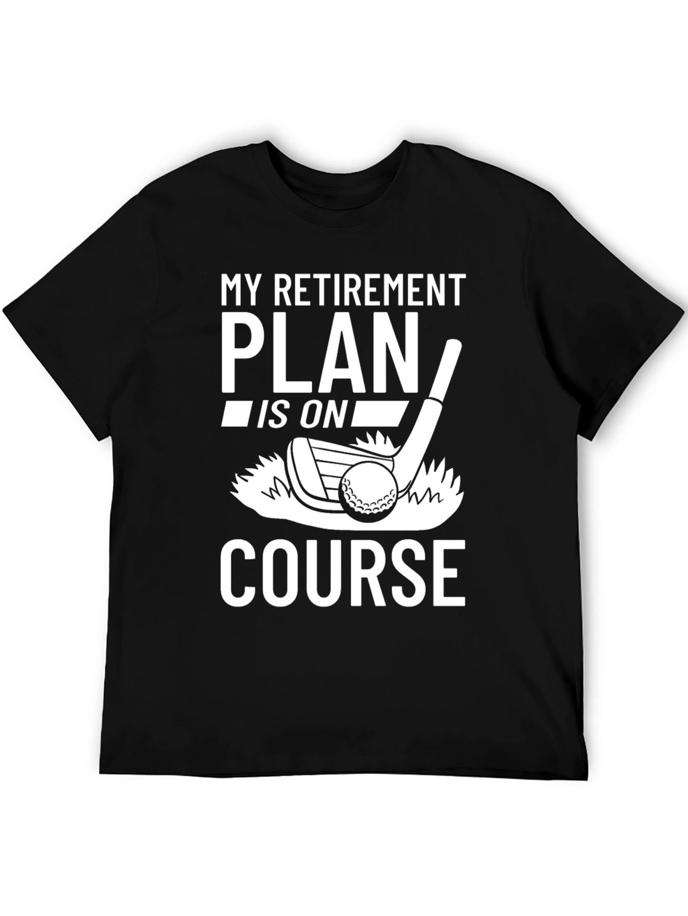 Funny Golf Retirement Plan T-Shirt