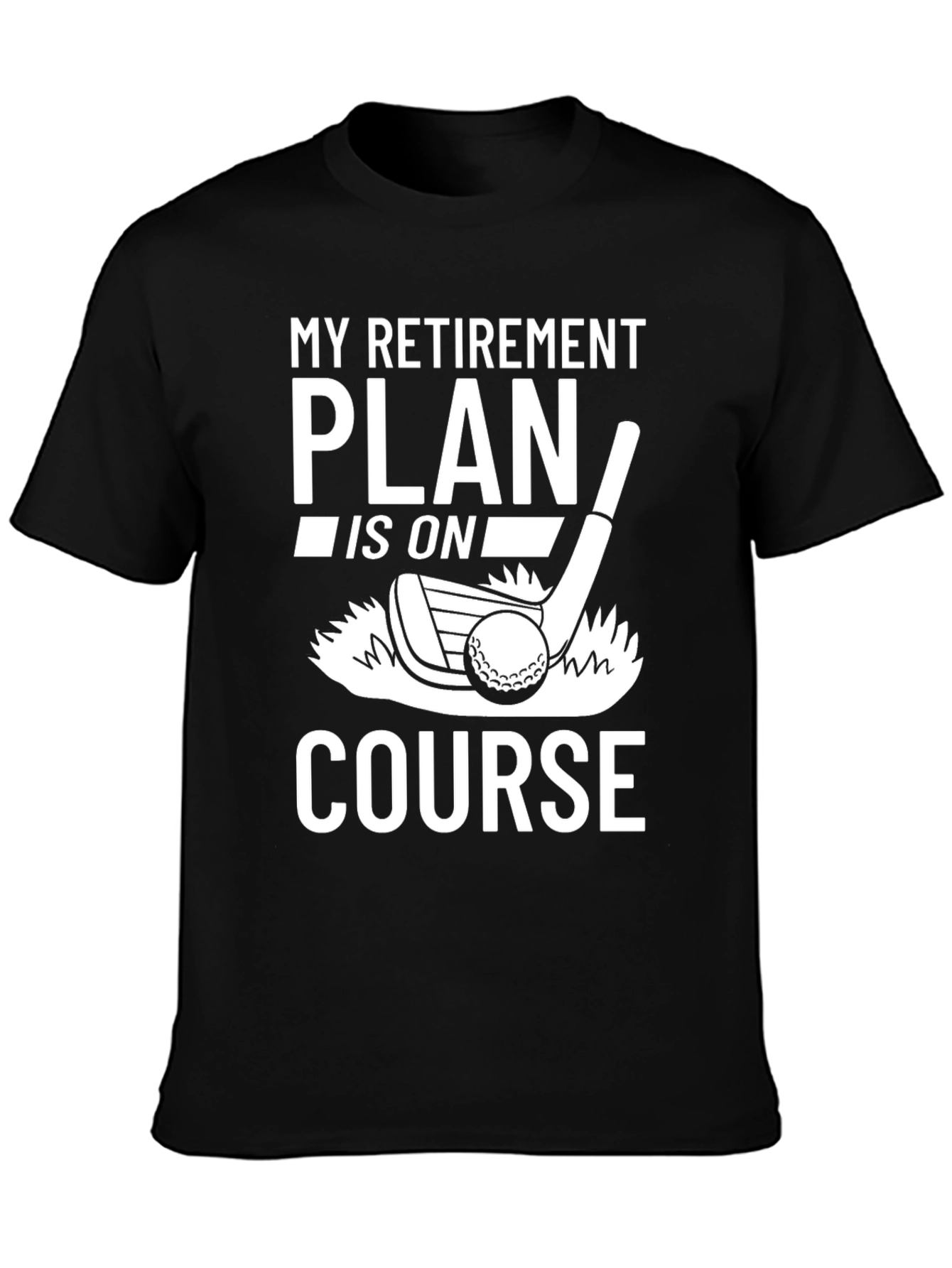 Funny Golf Retirement Plan T-Shirt
