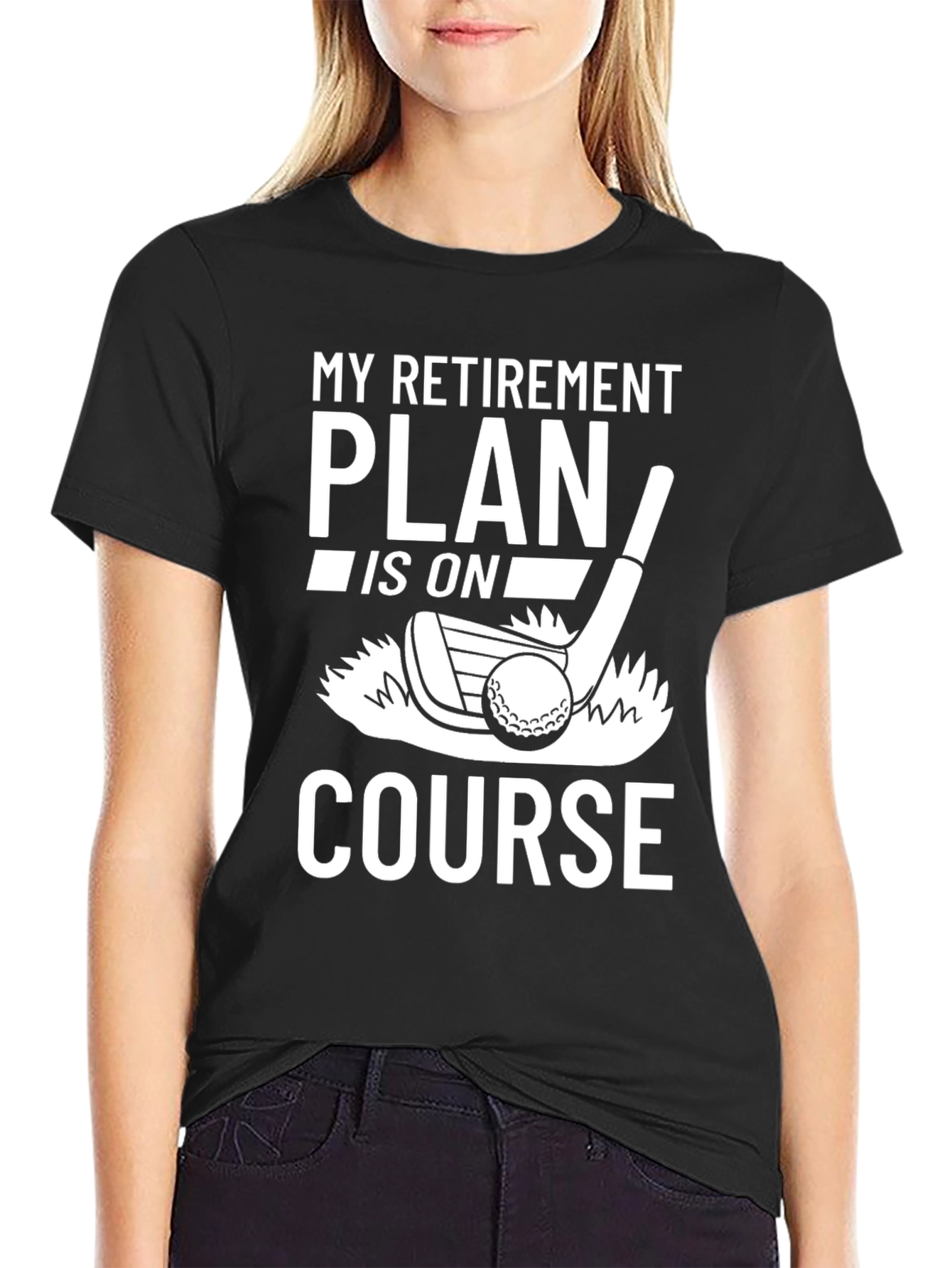 Funny Golf Retirement Plan T-Shirt