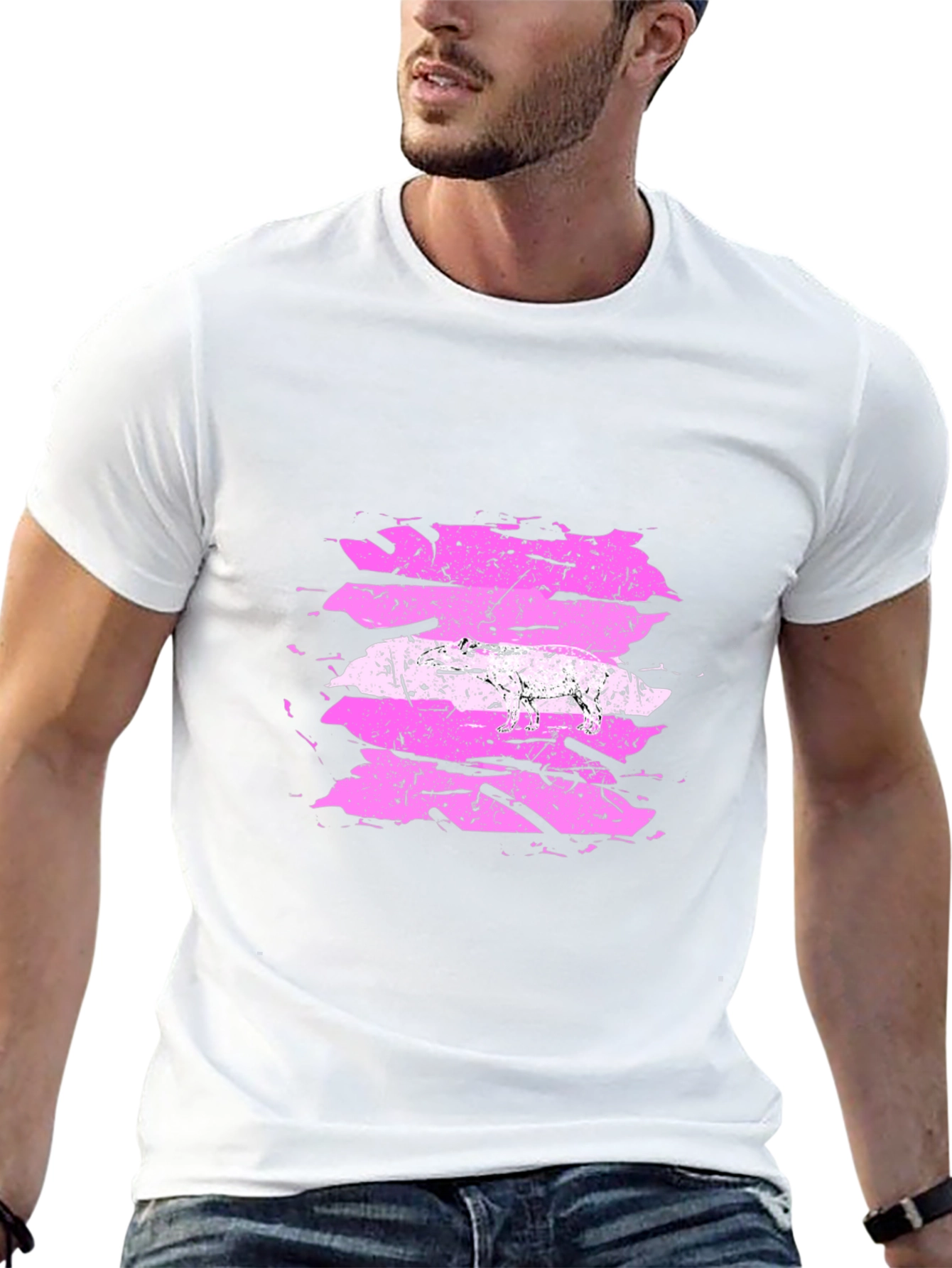Distressed Intersex Pride Flag T-Shirt