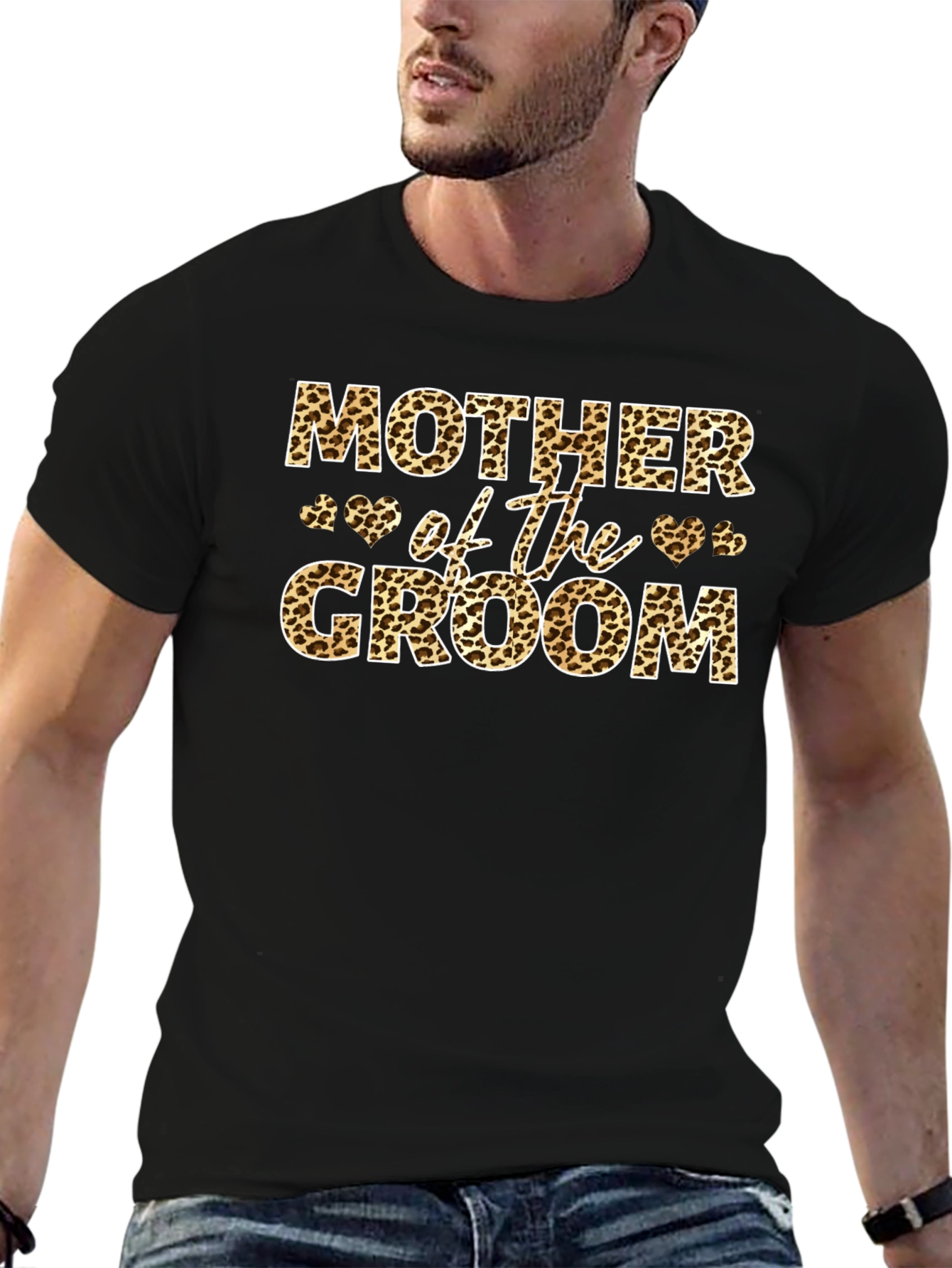 Mother of the Groom Leopard Print T-Shirt