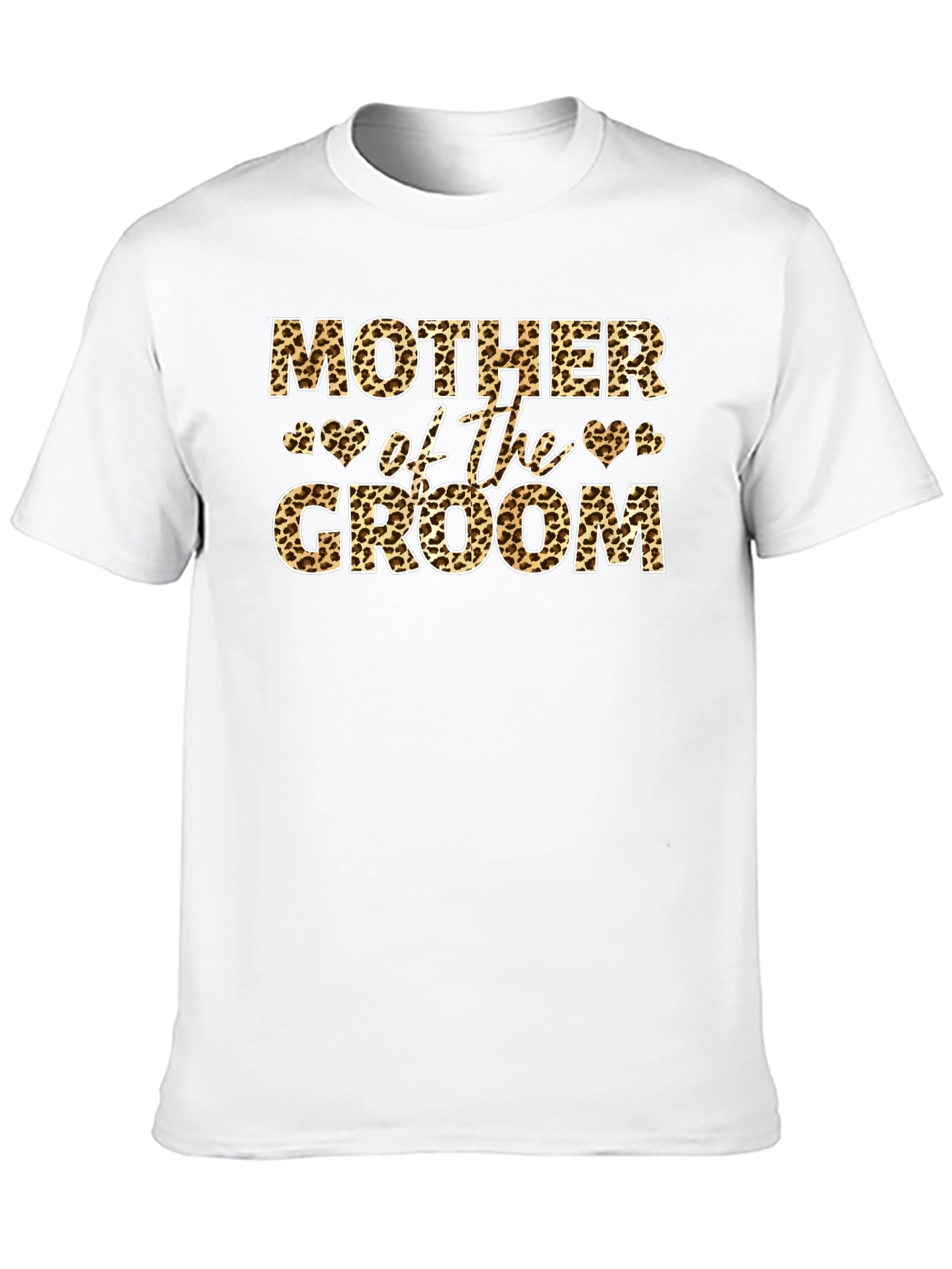 Mother of the Groom Leopard Print T-Shirt