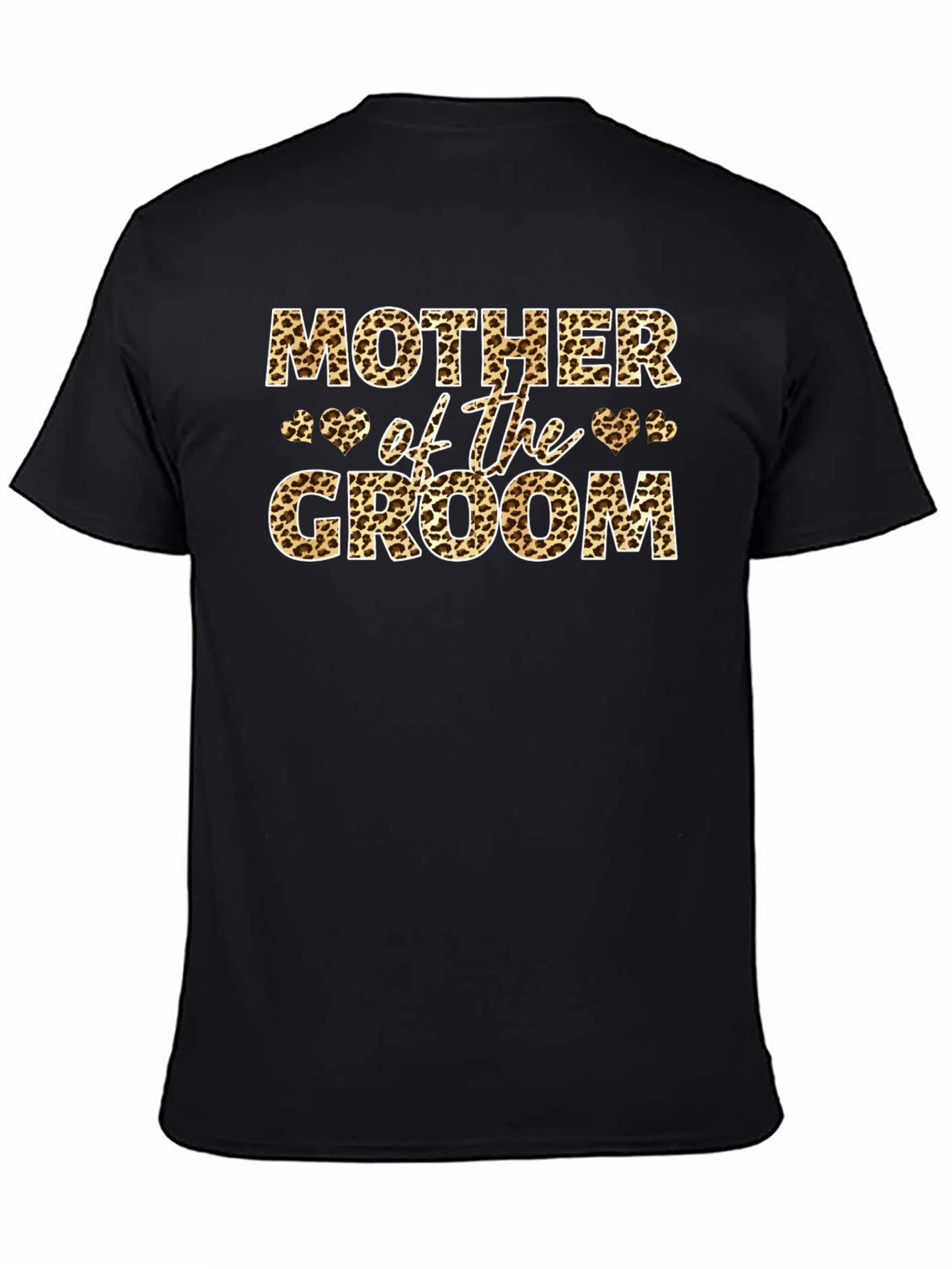 Mother of the Groom Leopard Print T-Shirt