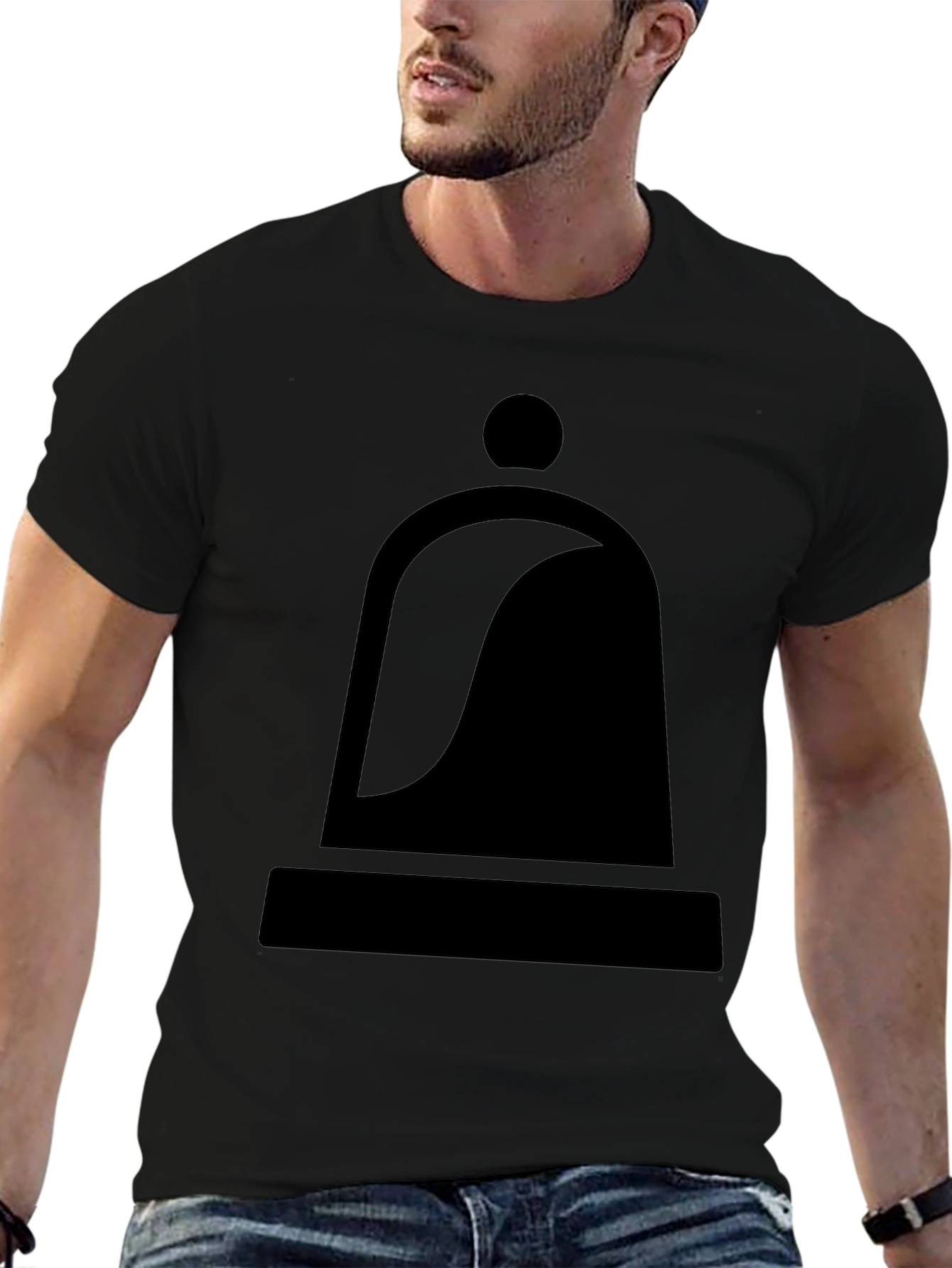 Mystery Black Bell Graphic Tee