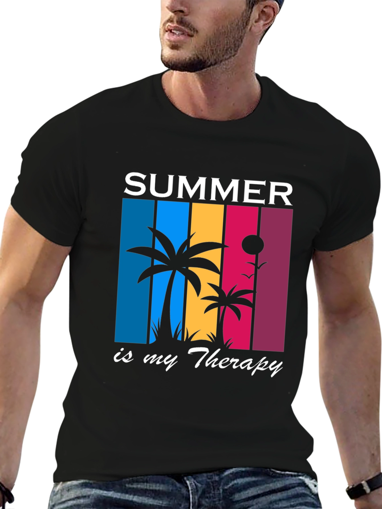 Summer Therapy Graphic T-Shirt