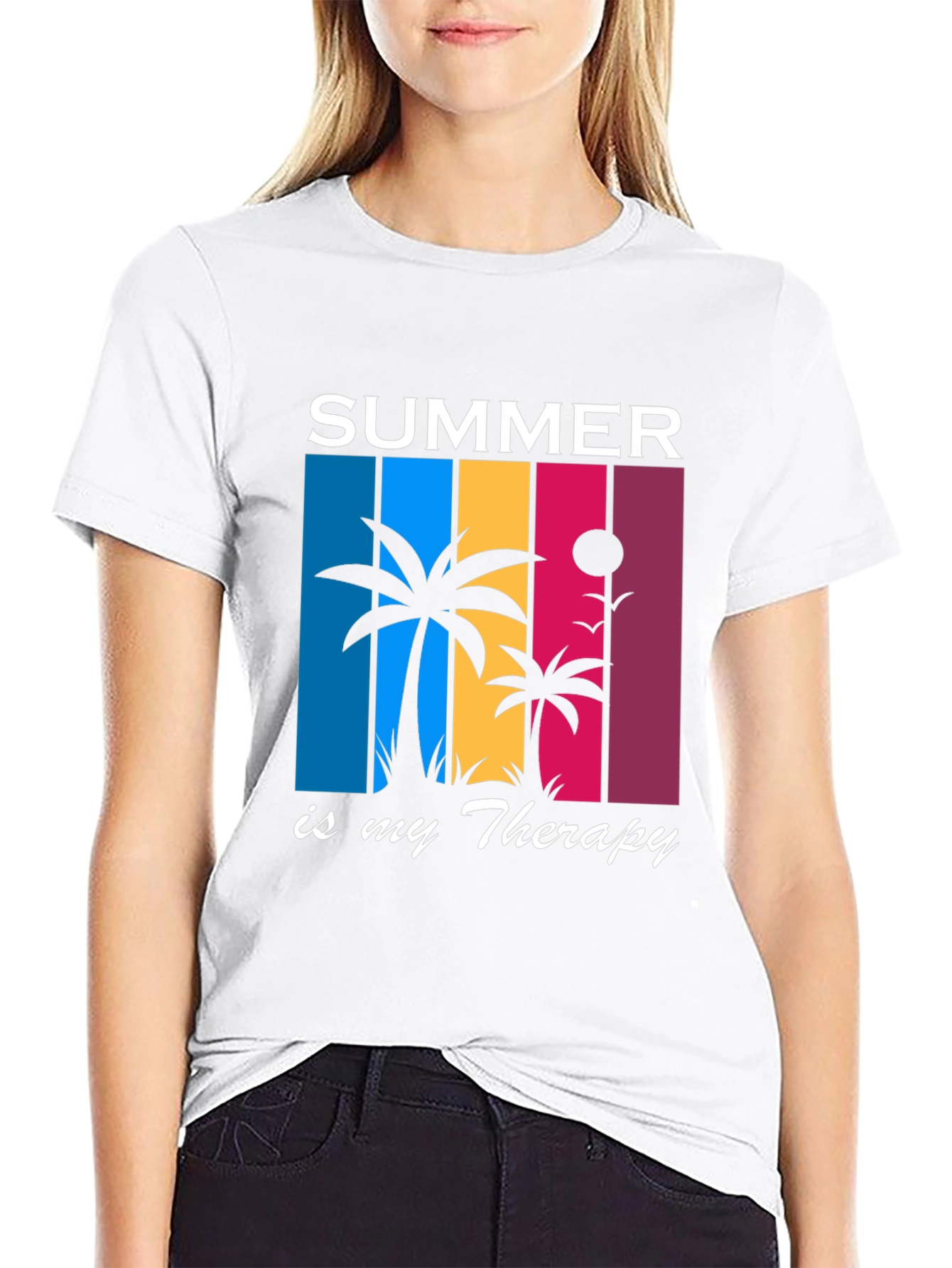 Summer Therapy Graphic T-Shirt