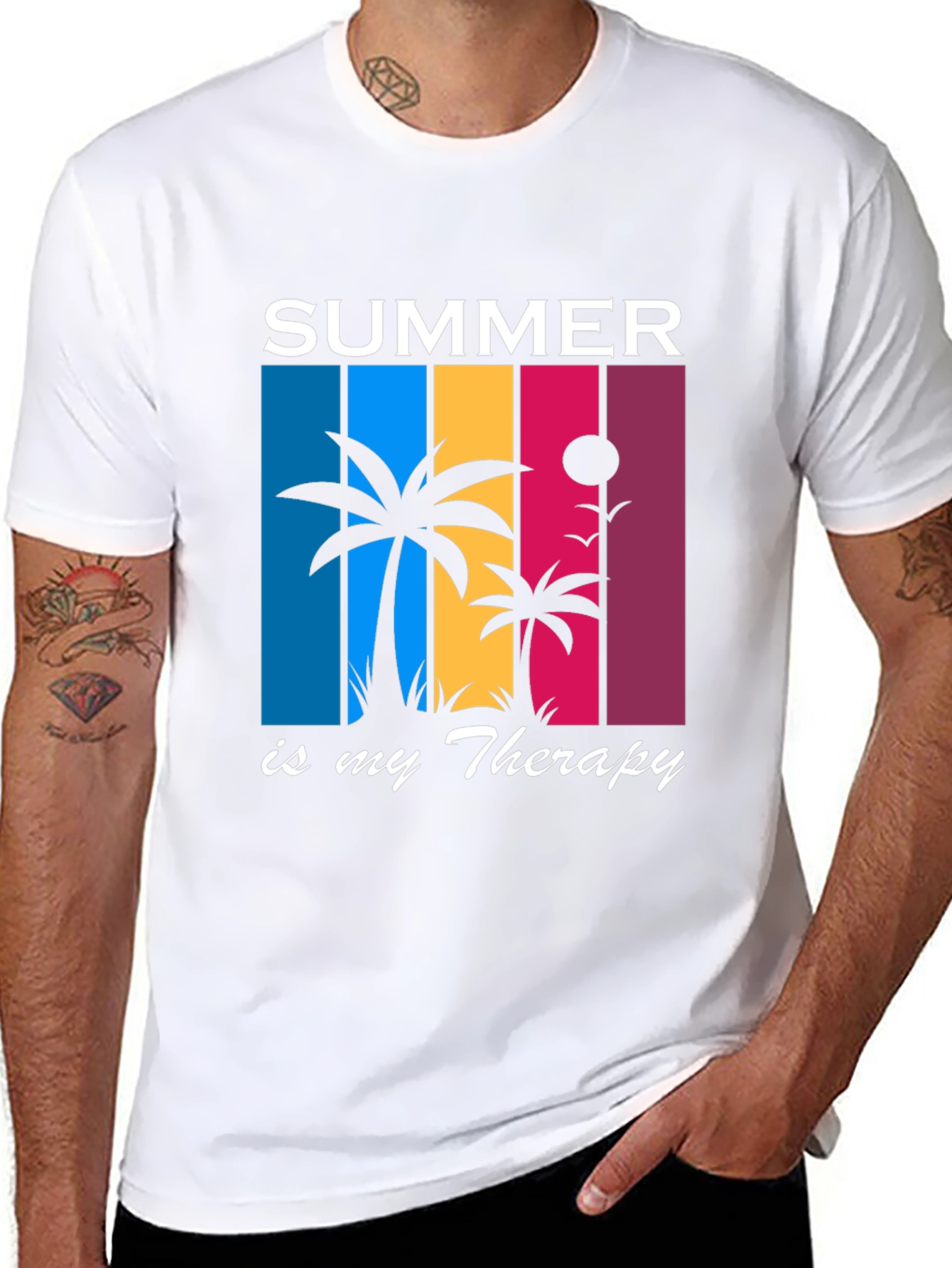 Summer Therapy Graphic T-Shirt