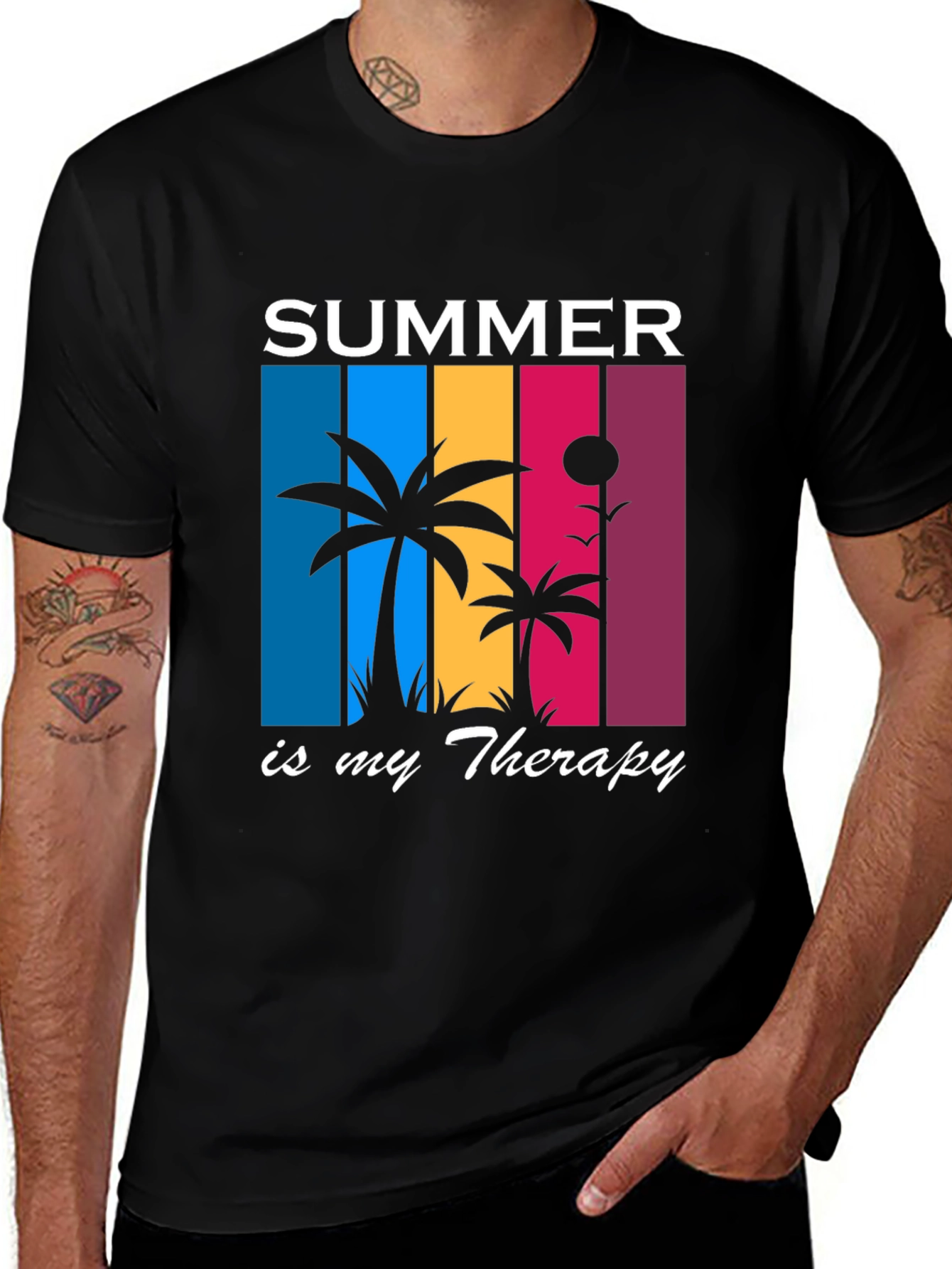 Summer Therapy Graphic T-Shirt