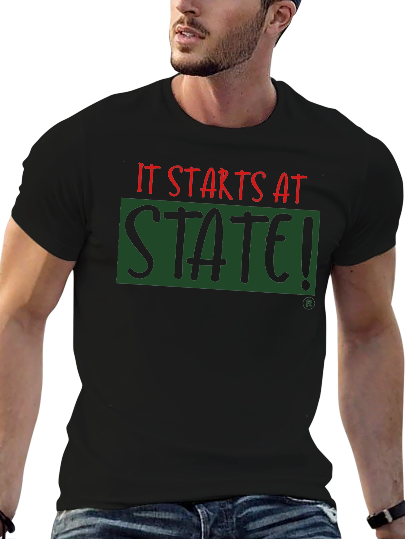 It Starts At State! Graphic T-Shirt