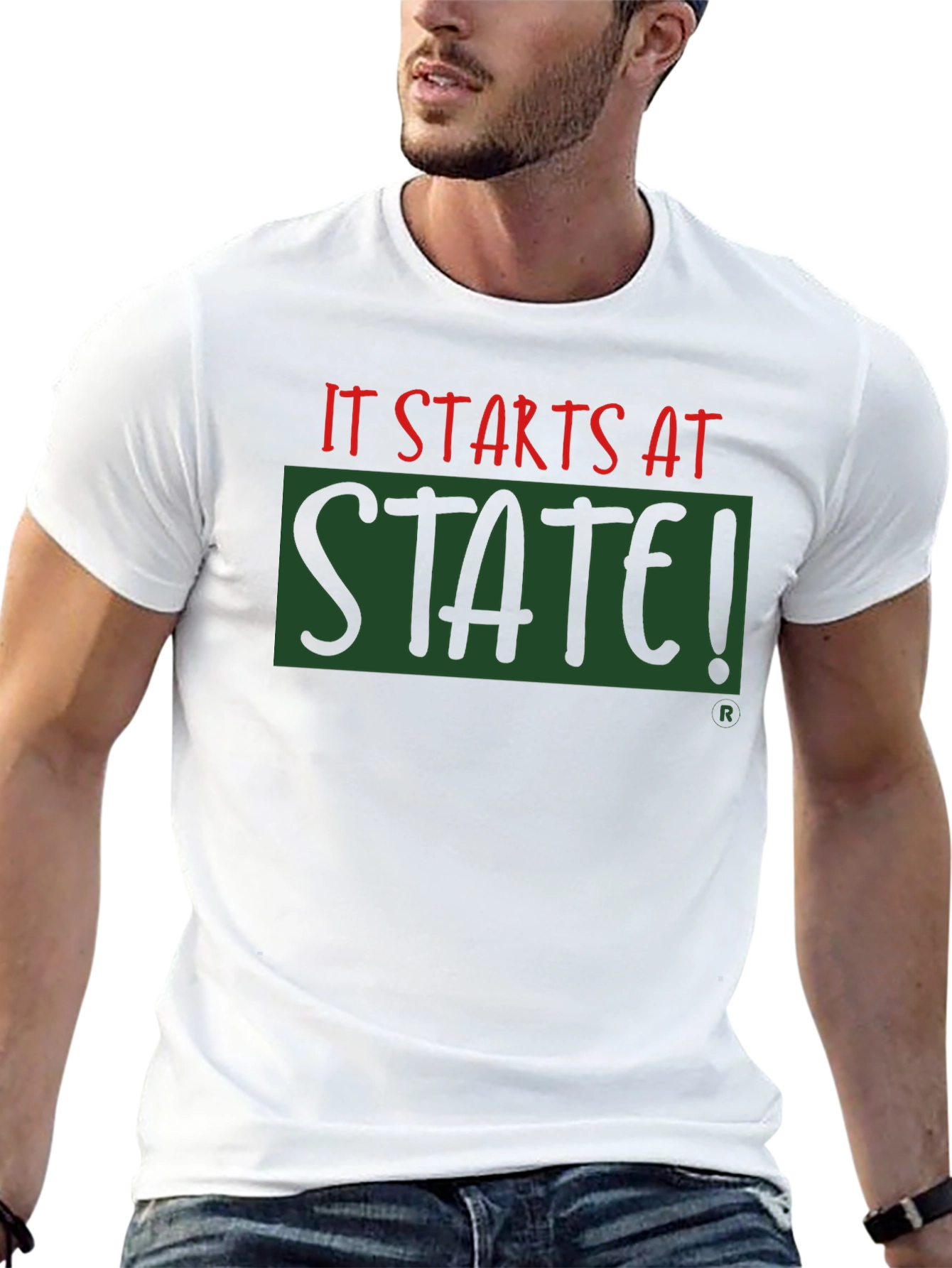 It Starts At State! Graphic T-Shirt